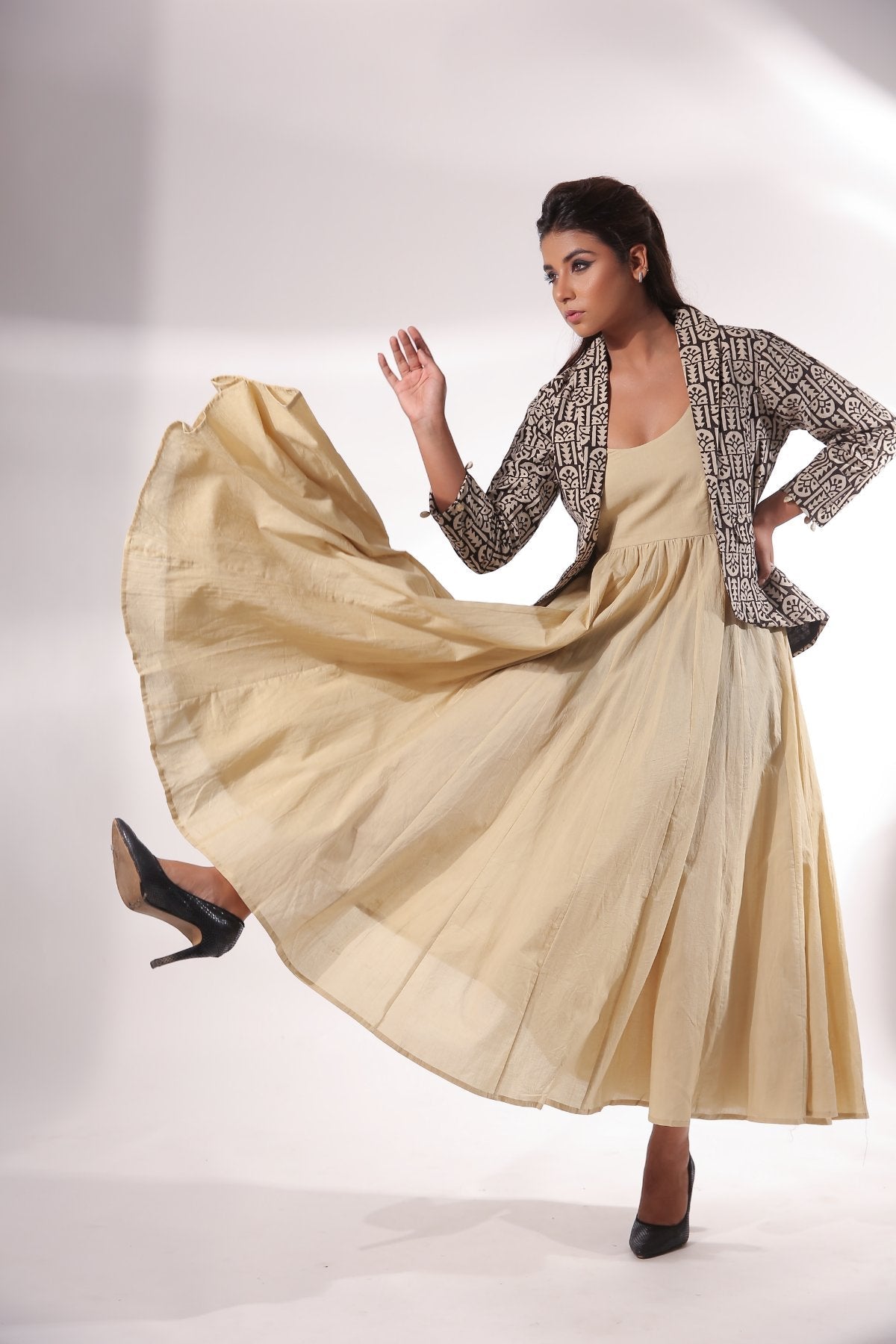 Short Sleeveless Gown With Jacket Red Striped Short Jacket With Spaghetti Dress Cotton Maxi Dress Kamakhyaa Short Sleeveless Gown With Jacket Red Striped Short Jacket With Spaghetti Dress Cotton Maxi Dress Kamakhyaa