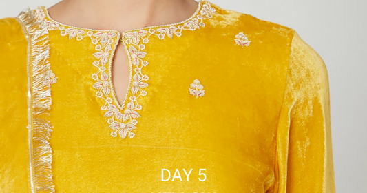Navratri Outfits signifying each Day