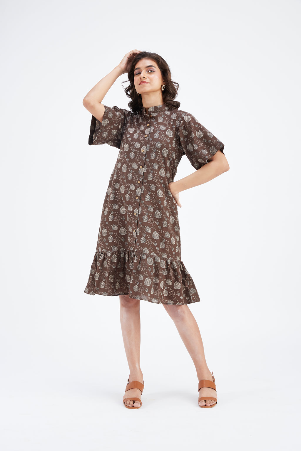 Oria dress by Hasttvam with Ete by Hasttvam at Kamakhyaa for sustainable fashion