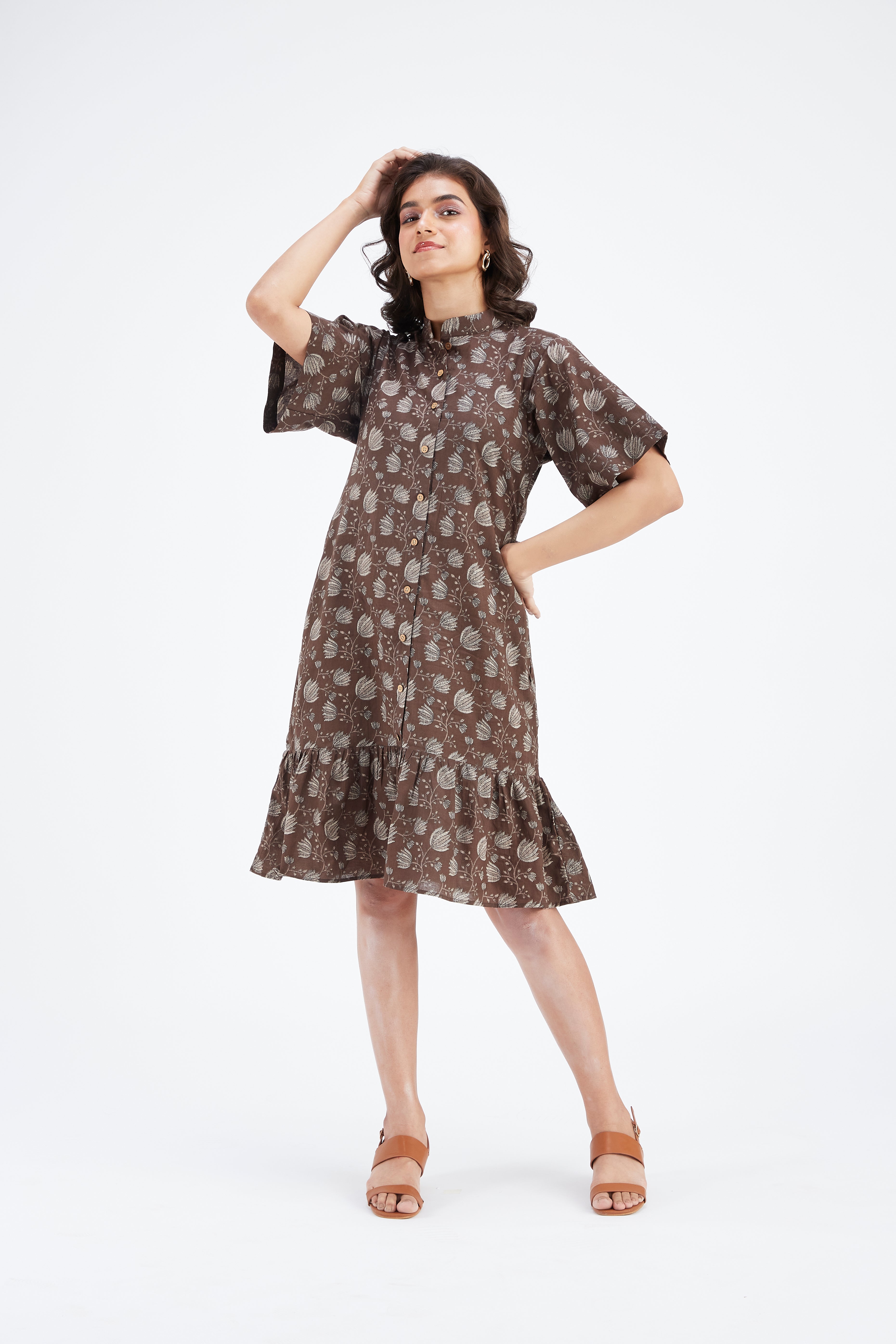 Oria dress by Hasttvam with Ete by Hasttvam at Kamakhyaa for sustainable fashion