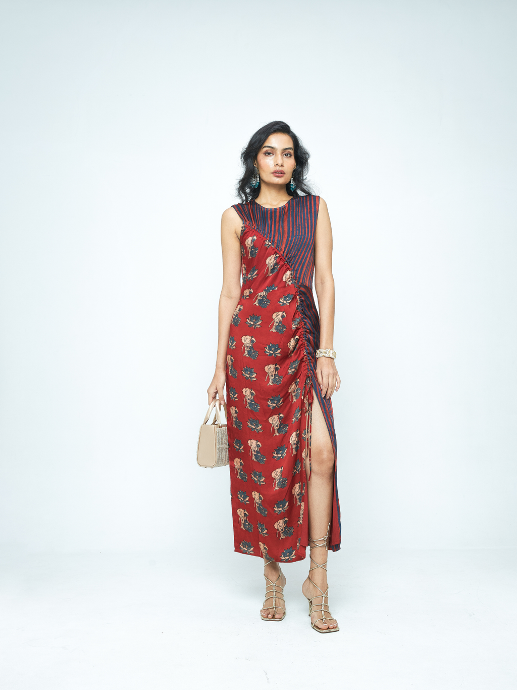 Ruché Dress by anushé pirani with Dresses, Tops & Shirts, Woman co-ord sets, Womenswear at Kamakhyaa for sustainable fashion