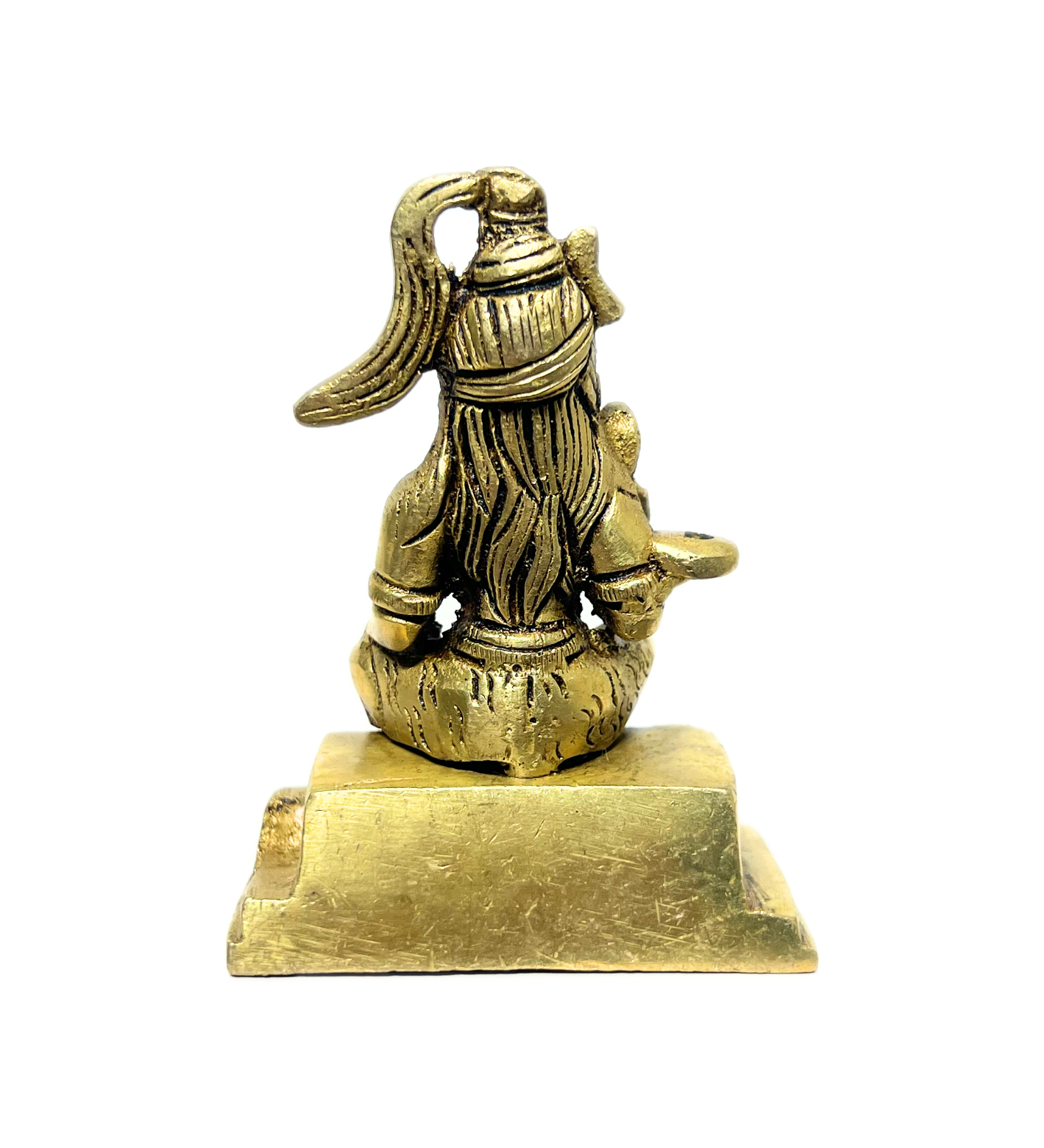 Brass Shiv Ji Idol– 100% Pure Brass by Aetherea World with God, Made from Natural Materials at Kamakhyaa for sustainable fashion