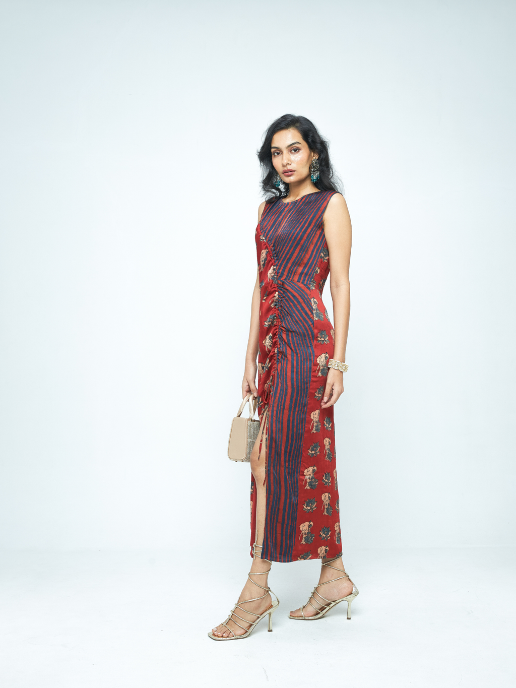 Ruché Dress by anushé pirani with Dresses, Tops & Shirts, Woman co-ord sets, Womenswear at Kamakhyaa for sustainable fashion
