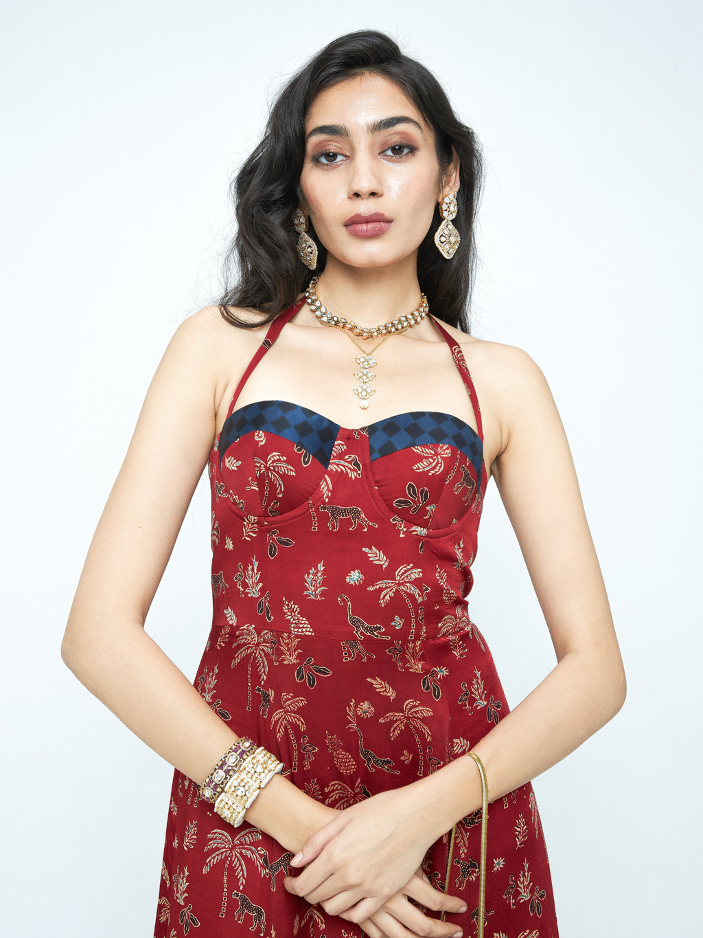 Parade Flare Dress by anushé pirani with Dresses, Tops & Shirts, Woman co-ord sets, Womenswear at Kamakhyaa for sustainable fashion