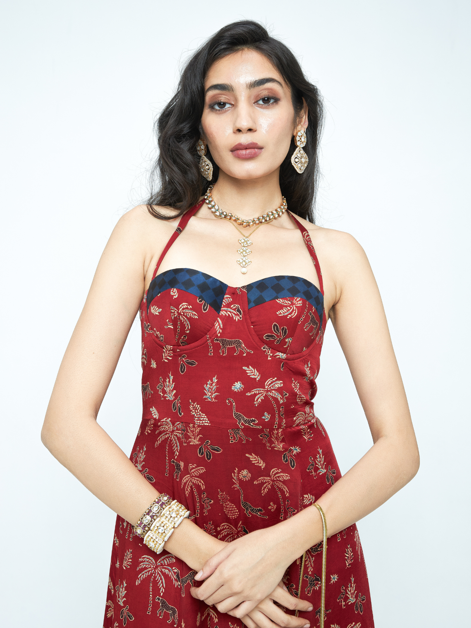 Parade Flare Dress by anushé pirani with Dresses, Tops & Shirts, Woman co-ord sets, Womenswear at Kamakhyaa for sustainable fashion