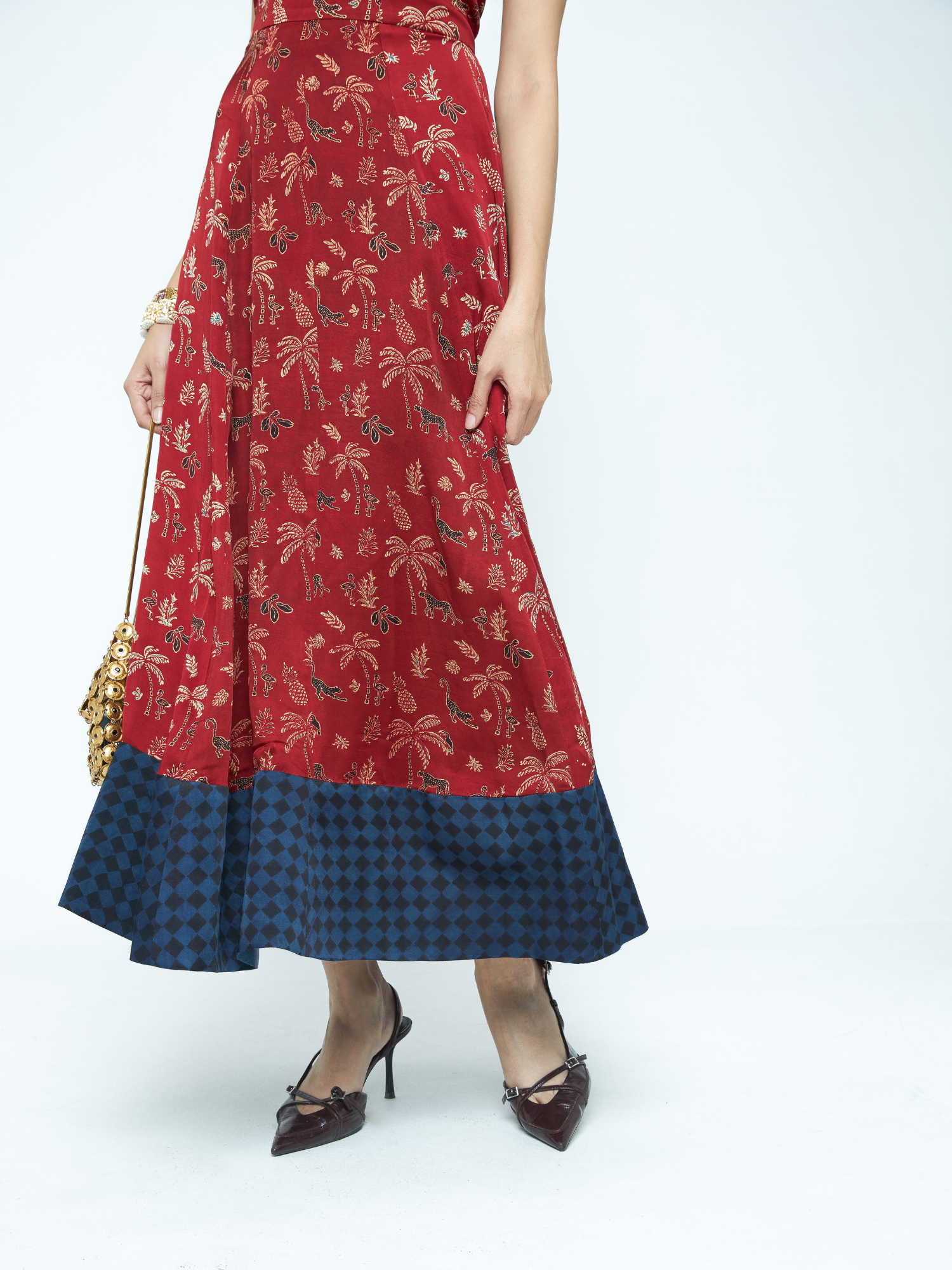 Parade Flare Dress by anushé pirani with Dresses, Tops & Shirts, Woman co-ord sets, Womenswear at Kamakhyaa for sustainable fashion