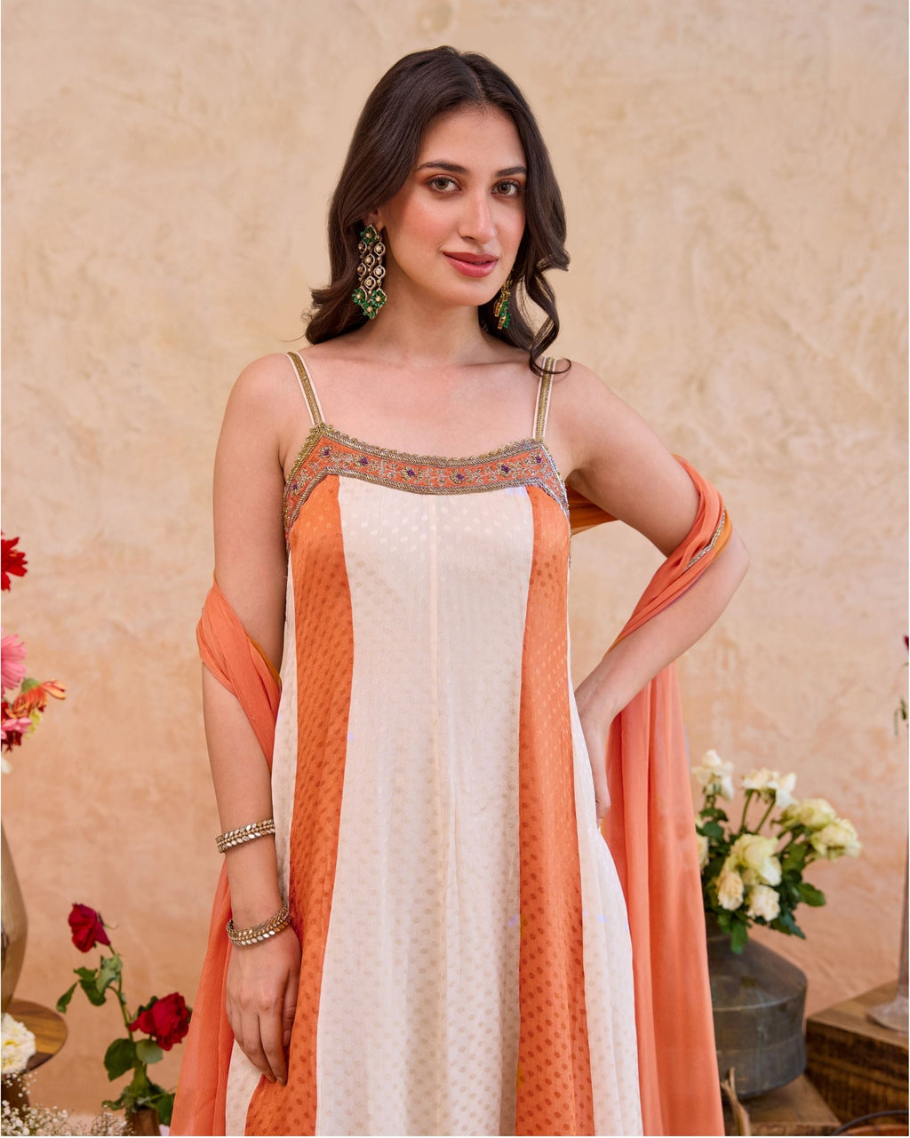 Aarohi Kurta Set by Taro with Jashn-E-Taro - The Trousseau Edit by Taro at Kamakhyaa India for sustainable fashion