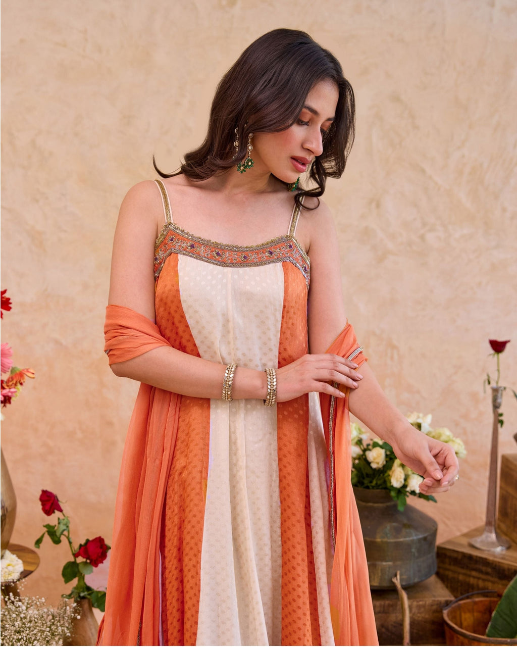 Aarohi Kurta Set by Taro with Jashn-E-Taro - The Trousseau Edit by Taro at Kamakhyaa India for sustainable fashion