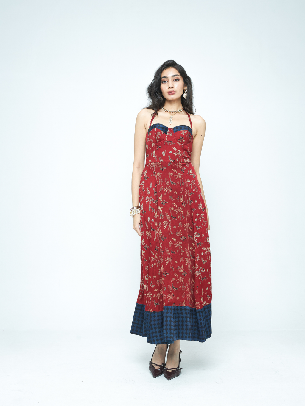 Parade Flare Dress by anushé pirani with Dresses, Tops & Shirts, Woman co-ord sets, Womenswear at Kamakhyaa for sustainable fashion