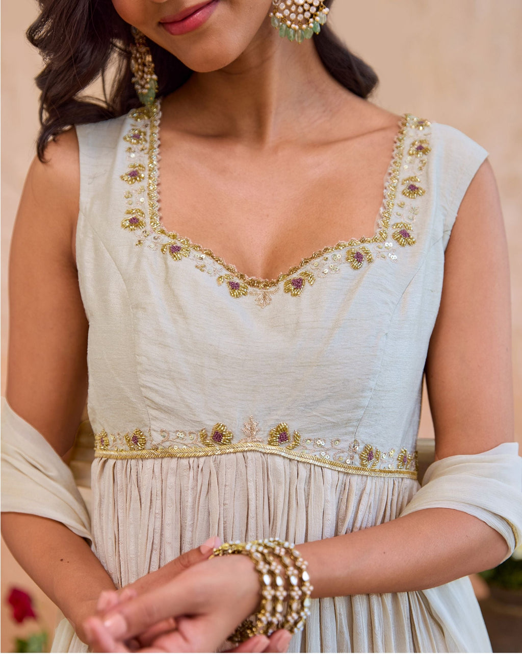 Haya Sharara Set by Taro with Jashn-E-Taro - The Trousseau Edit by Taro at Kamakhyaa India for sustainable fashion