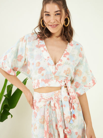 Positive Energy Co-ord Set by Bohobi with at Kamakhyaa for sustainable fashion