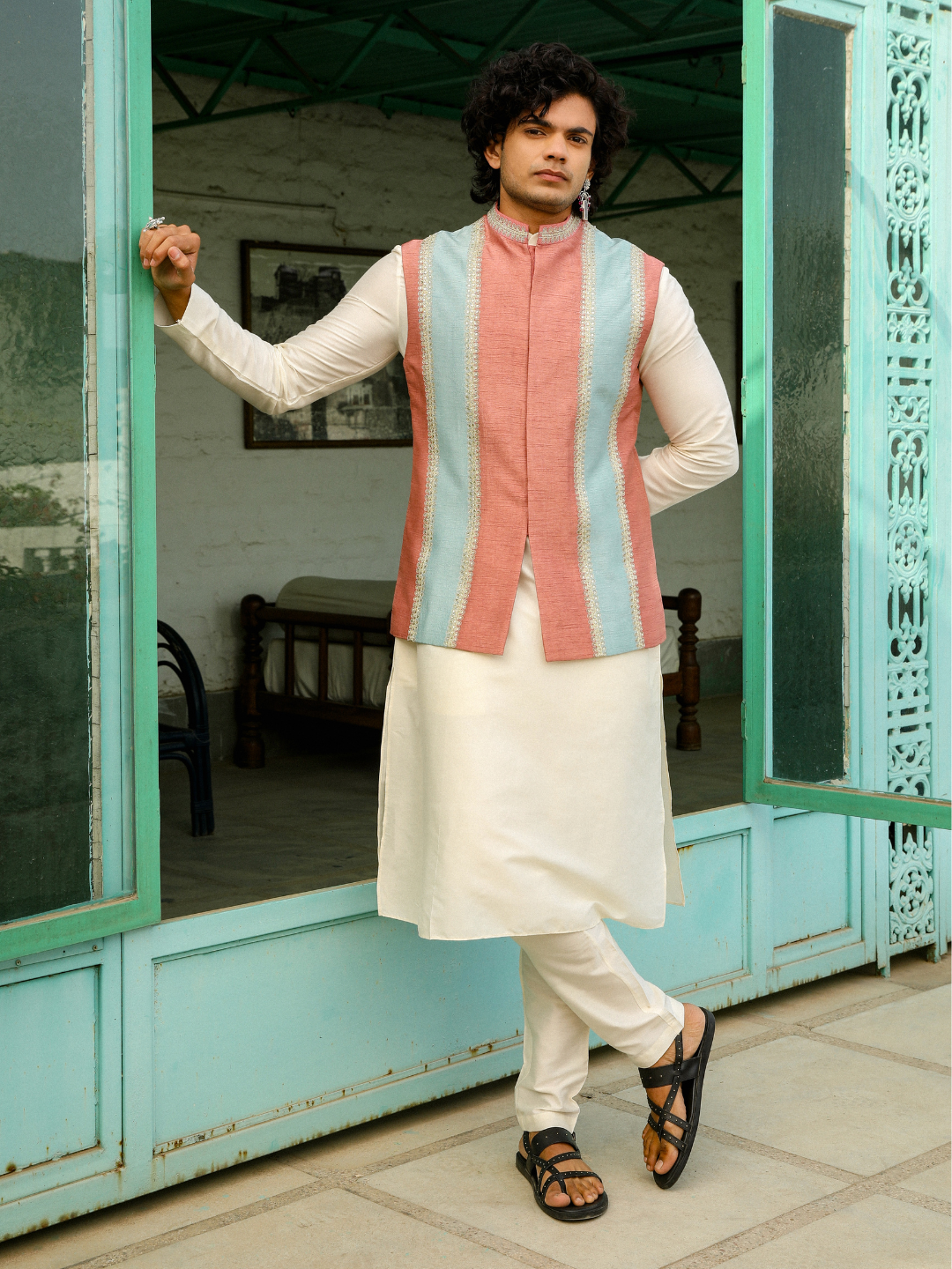 Raheen Bundi by RoohbyRidhimaa with Aangan By RoohbyRidhimaa at Kamakhyaa for sustainable fashion