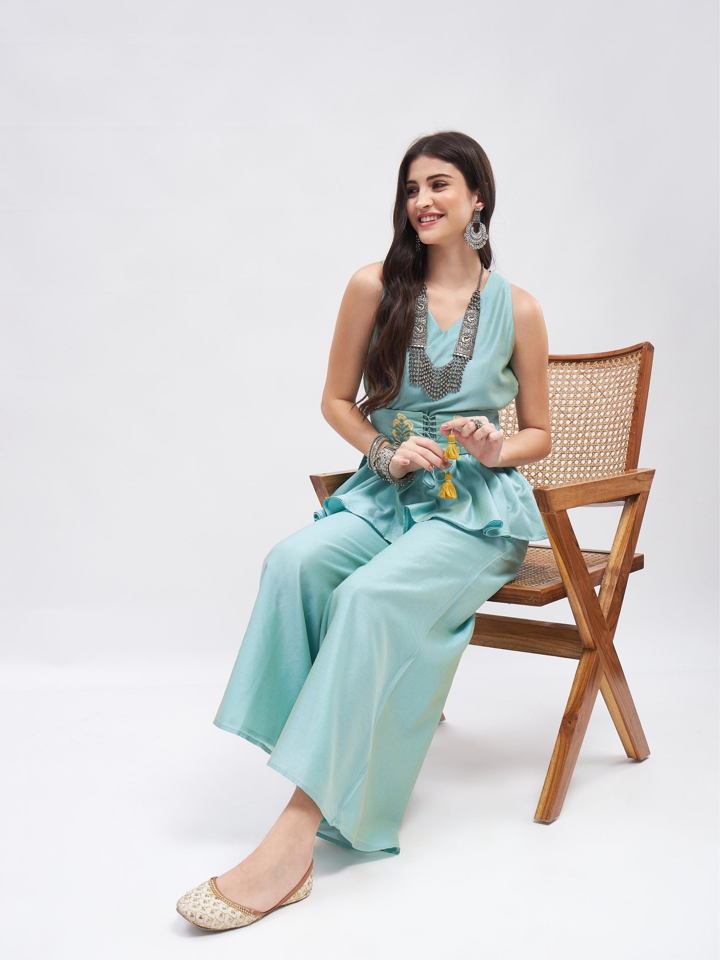 Kashish Co-ord Set by RoohbyRidhimaa with Large, Medium, Small, X-Large, X-Small at Kamakhyaa for sustainable fashion