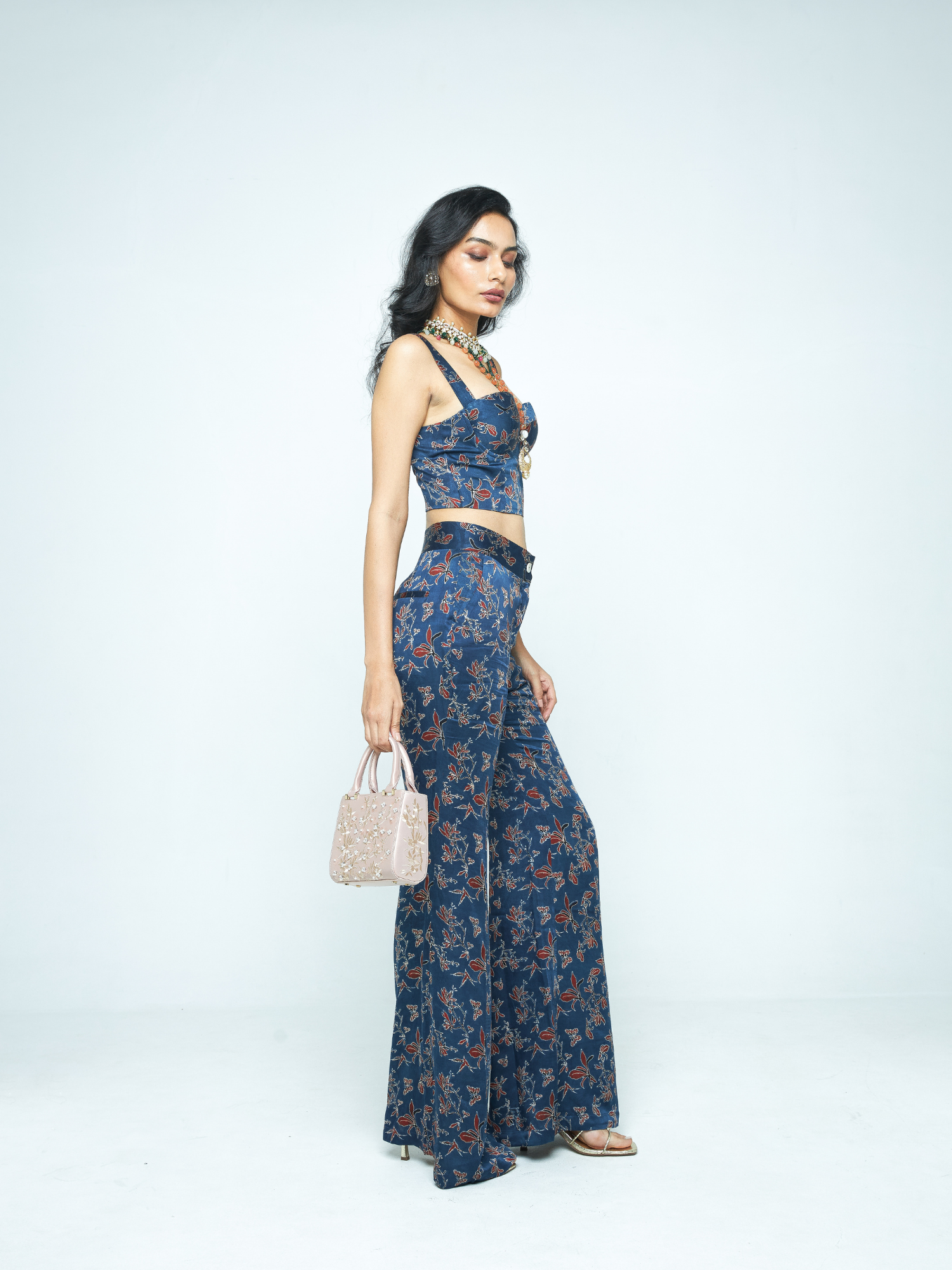 Bloom Corset by anushé pirani with Tops & Shirts, Woman co-ord sets, Womenswear at Kamakhyaa for sustainable fashion