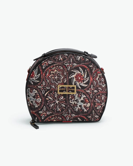 Fire Flower Azarak Hand Bag by The Indian Trunk with at Kamakhyaa for sustainable fashion