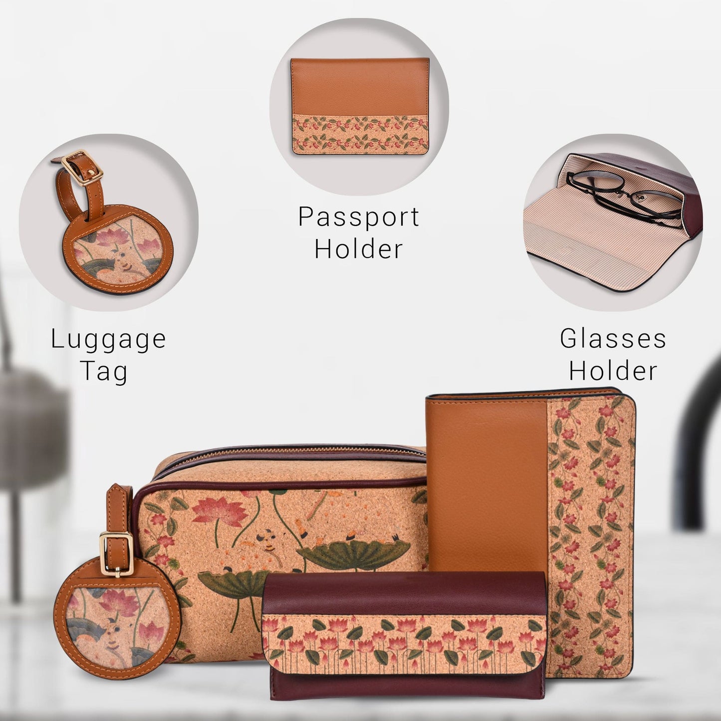 Pichhwai Art Utility Gift Set by Green Hermitage with Gift Pack at Kamakhyaa for sustainable fashion