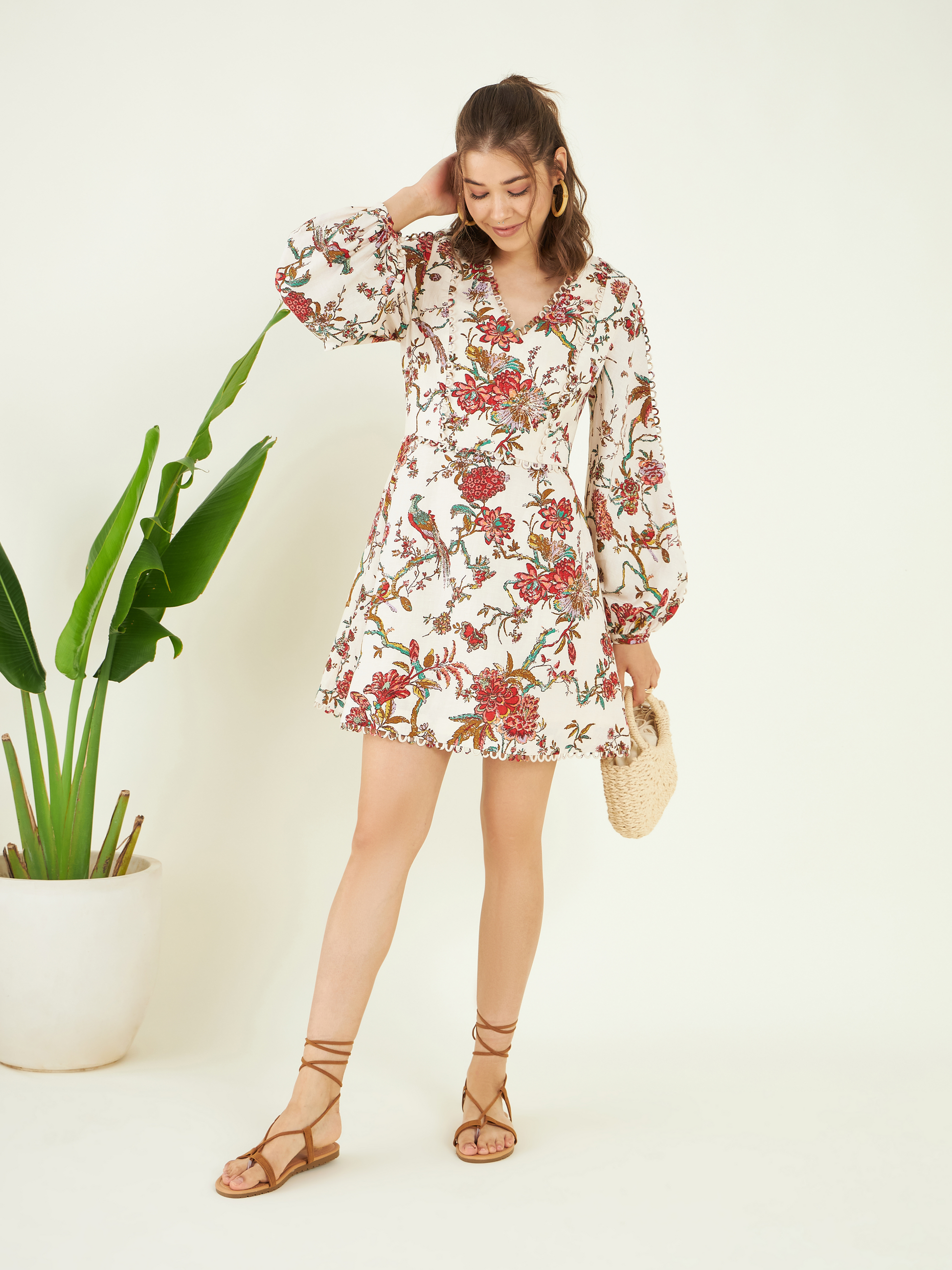Wildflower Dress by Bohobi with at Kamakhyaa for sustainable fashion