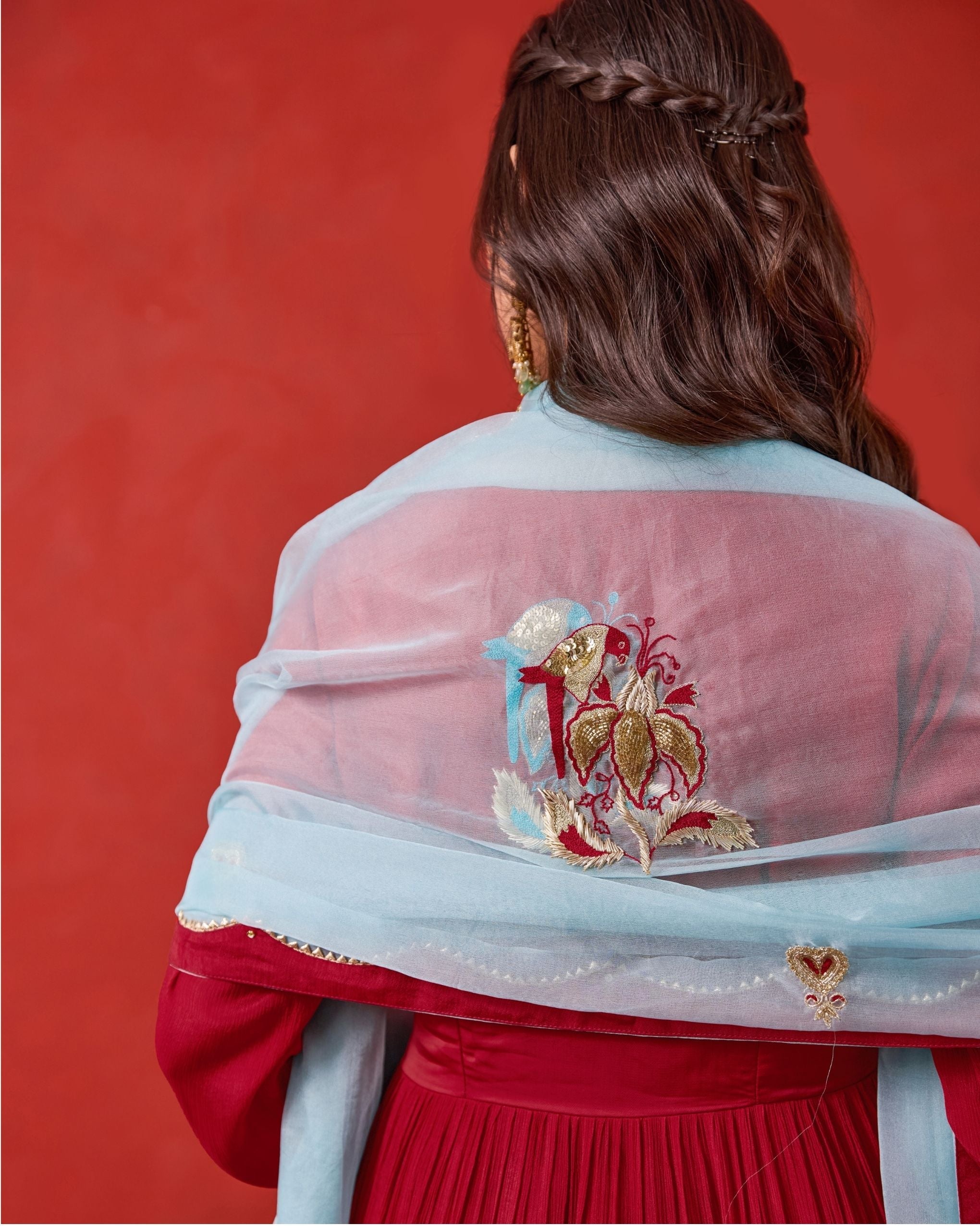 Ruhani Kurta Set by Taro with Jashn-E-Taro - The Trousseau Edit by Taro at Kamakhyaa India for sustainable fashion