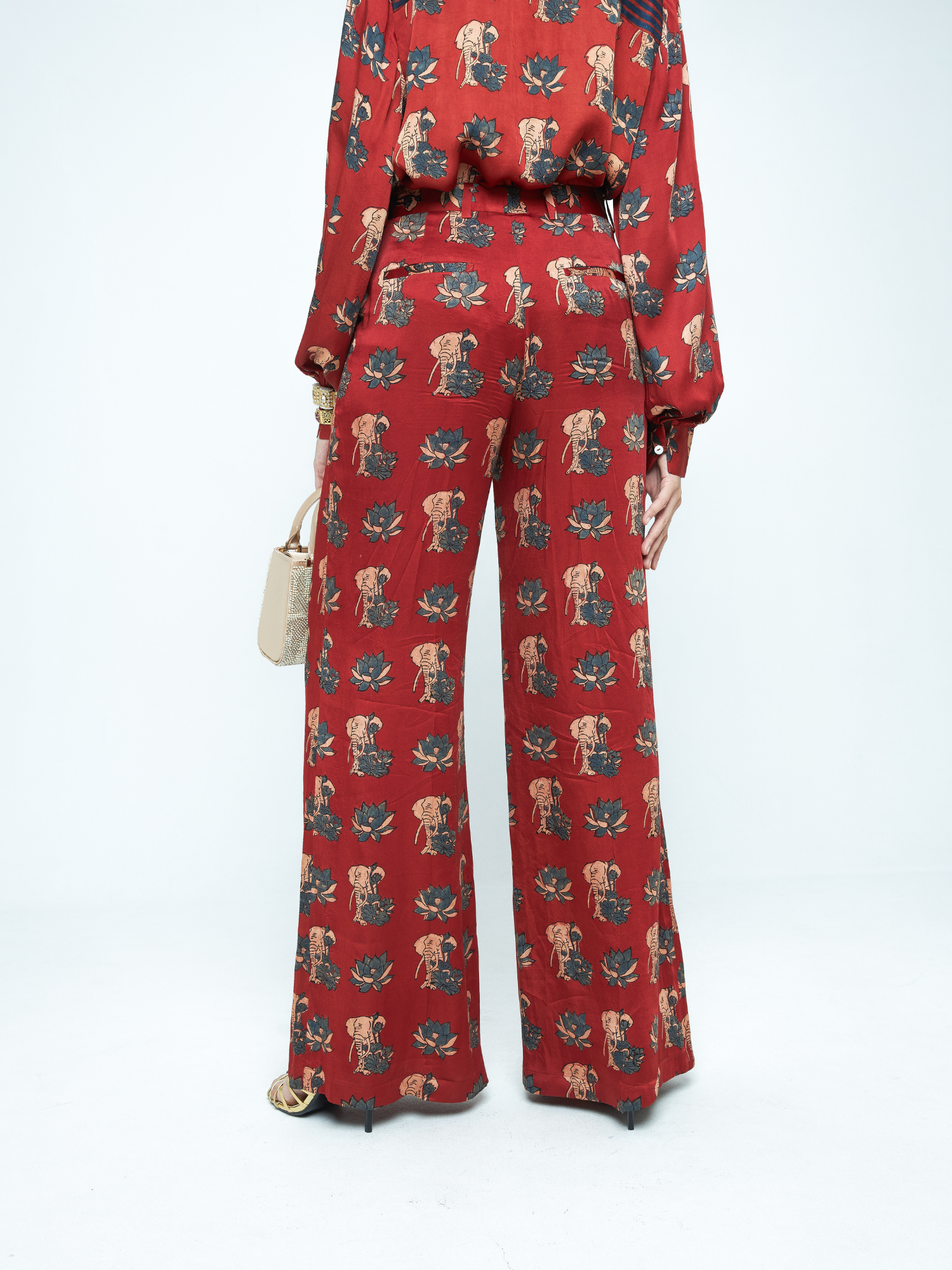 The Pleat Pants by anushé pirani with Pants, Womenswear at Kamakhyaa for sustainable fashion