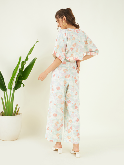 Positive Energy Co-ord Set by Bohobi with at Kamakhyaa for sustainable fashion