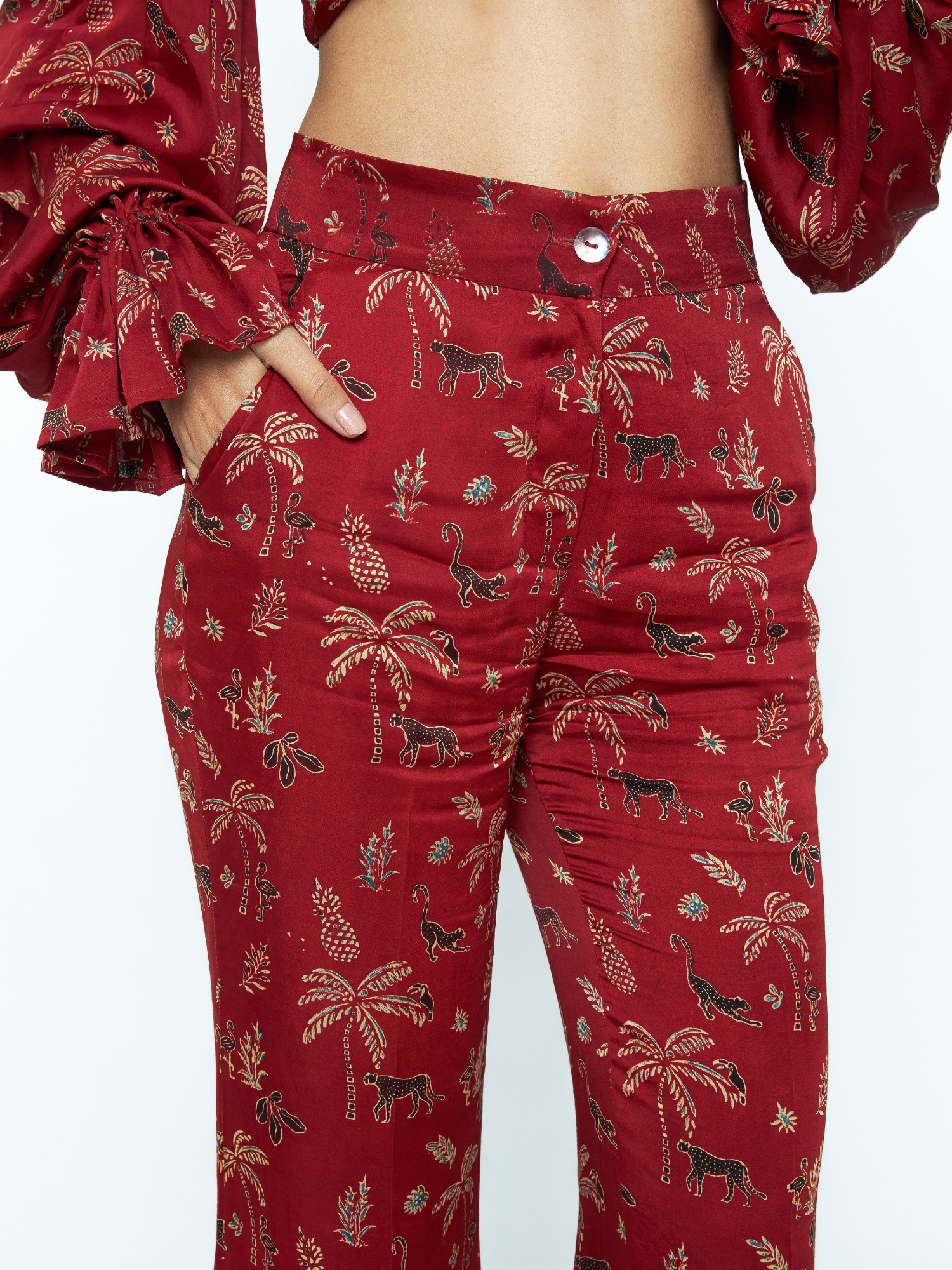 The Flare Pants by anushé pirani with Pants, Womenswear at Kamakhyaa for sustainable fashion