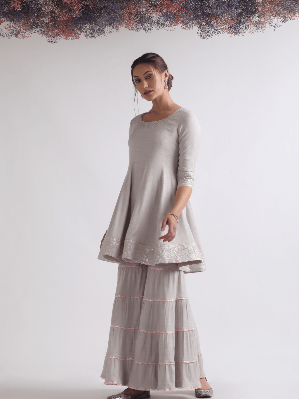 Nairobi Kurta Set by RoohbyRidhimaa with Large, Medium, Small, X-Large, X-Small at Kamakhyaa for sustainable fashion