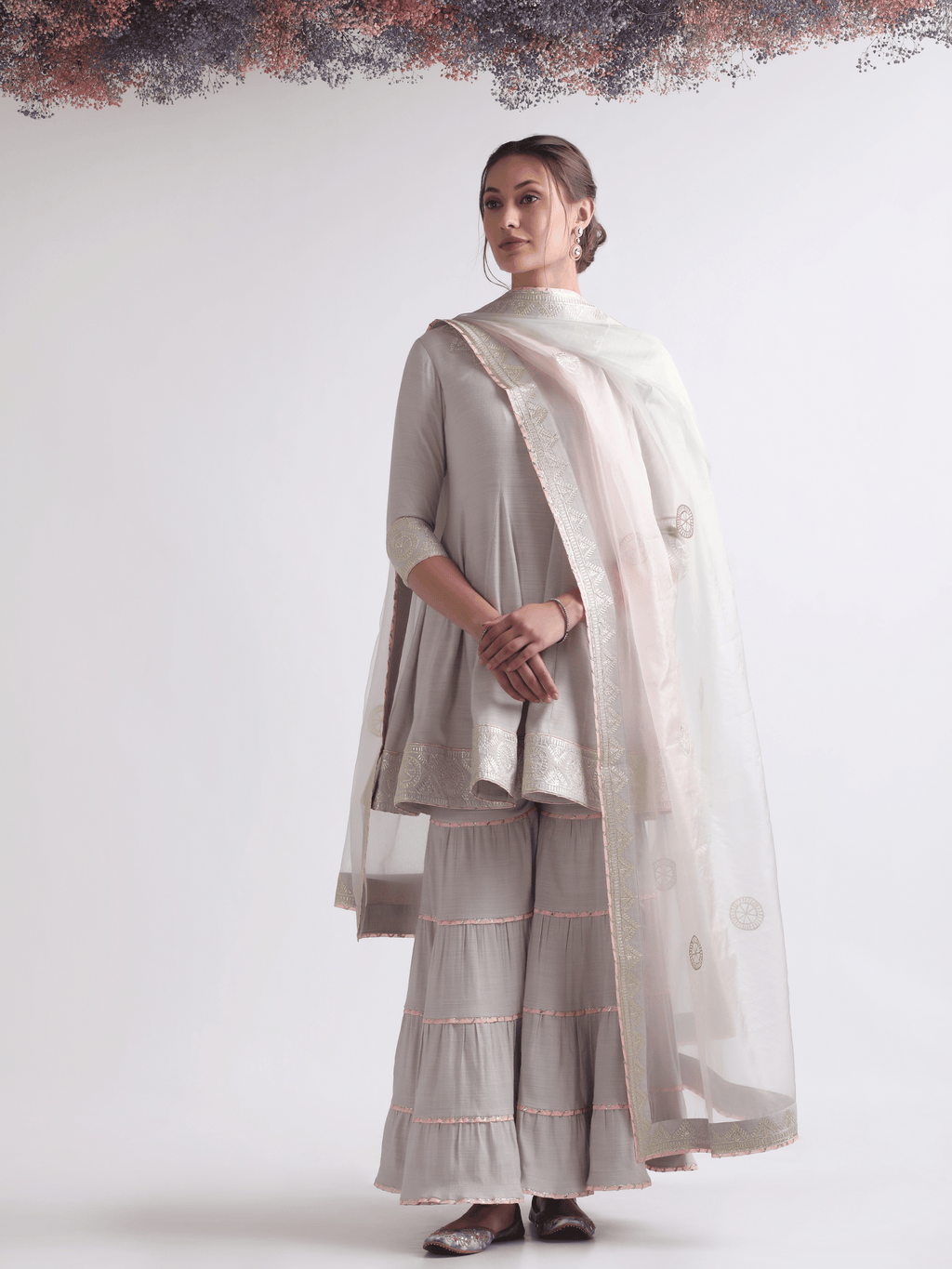 Nairobi Kurta Set by RoohbyRidhimaa with Large, Medium, Small, X-Large, X-Small at Kamakhyaa for sustainable fashion