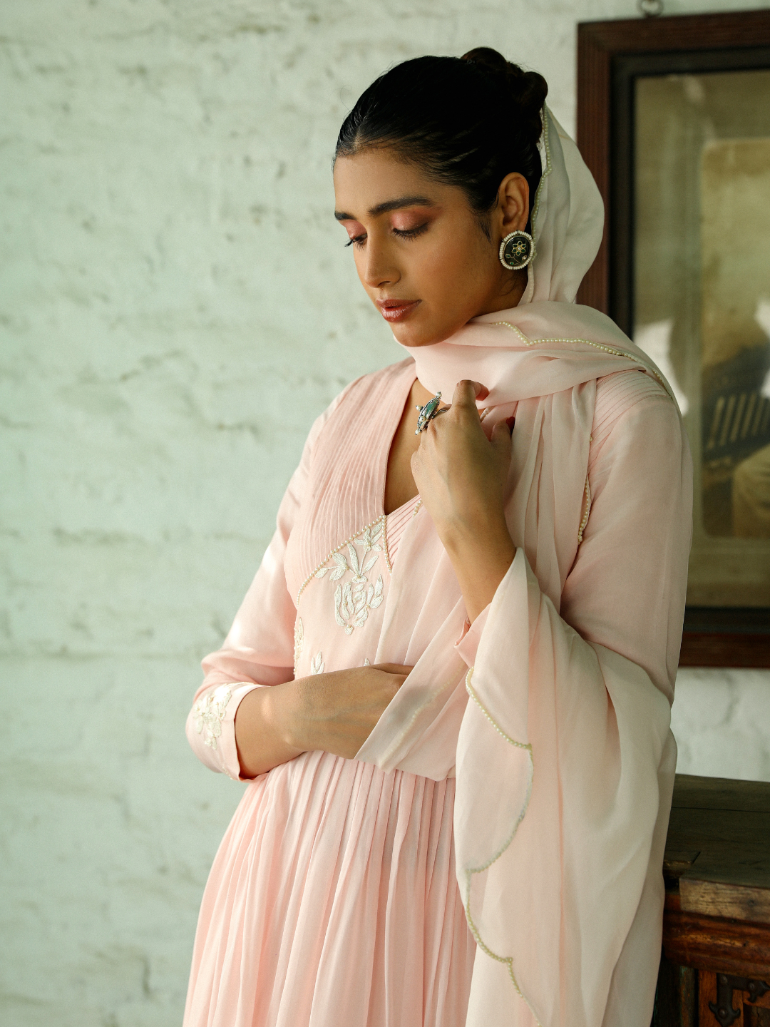 Sufiyaan Kurta Set by RoohbyRidhimaa with Large, Medium, Small, X-Large, X-Small at Kamakhyaa for sustainable fashion