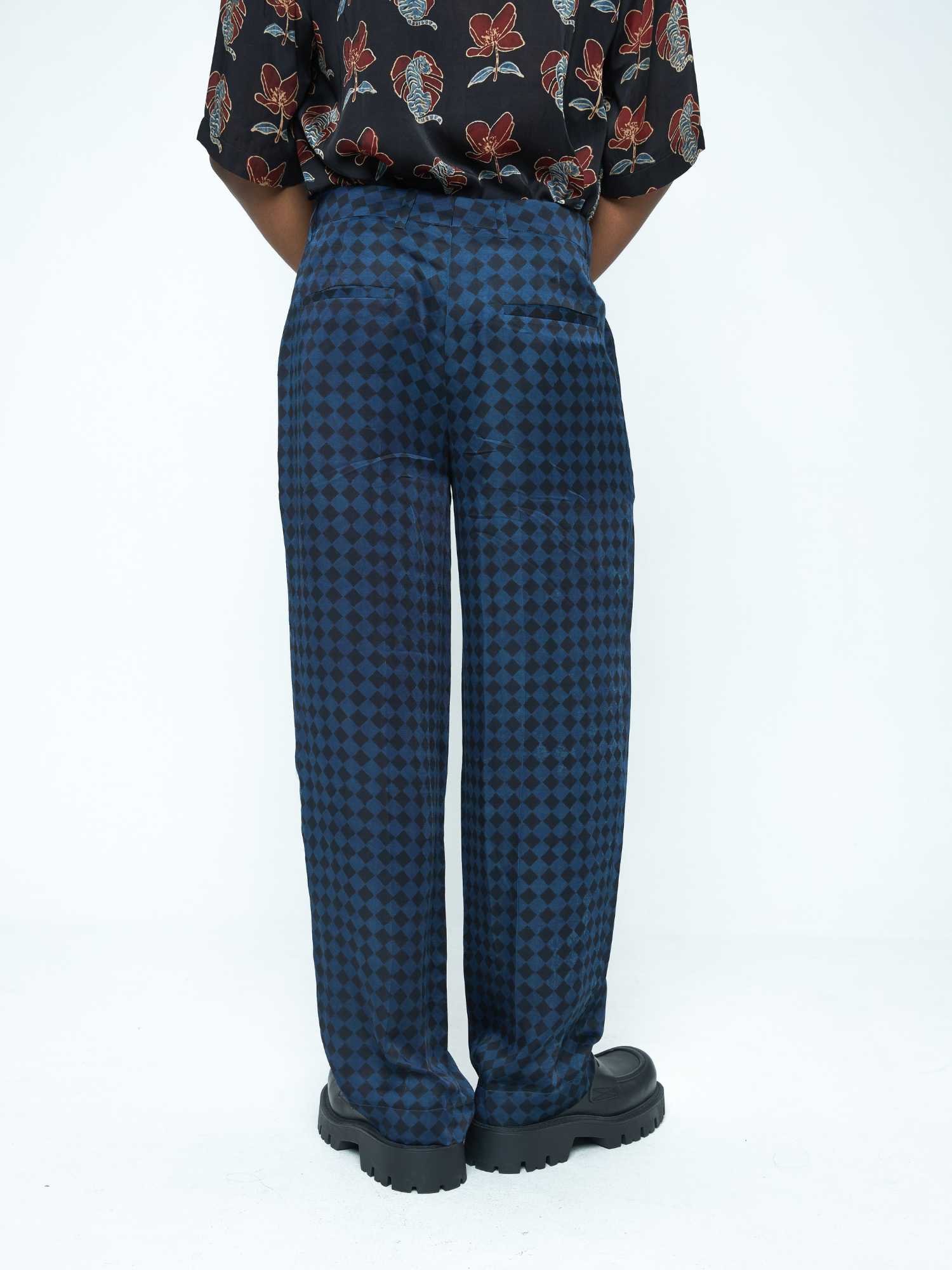Shadow Pleat Pants by anushé pirani with Menswear, Pants at Kamakhyaa for sustainable fashion
