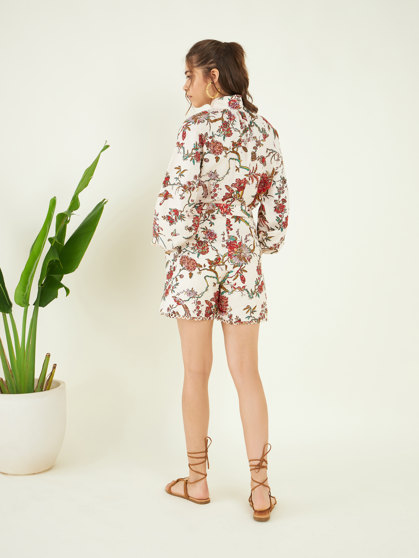 Wildflower Co-ord Set by Bohobi with at Kamakhyaa for sustainable fashion