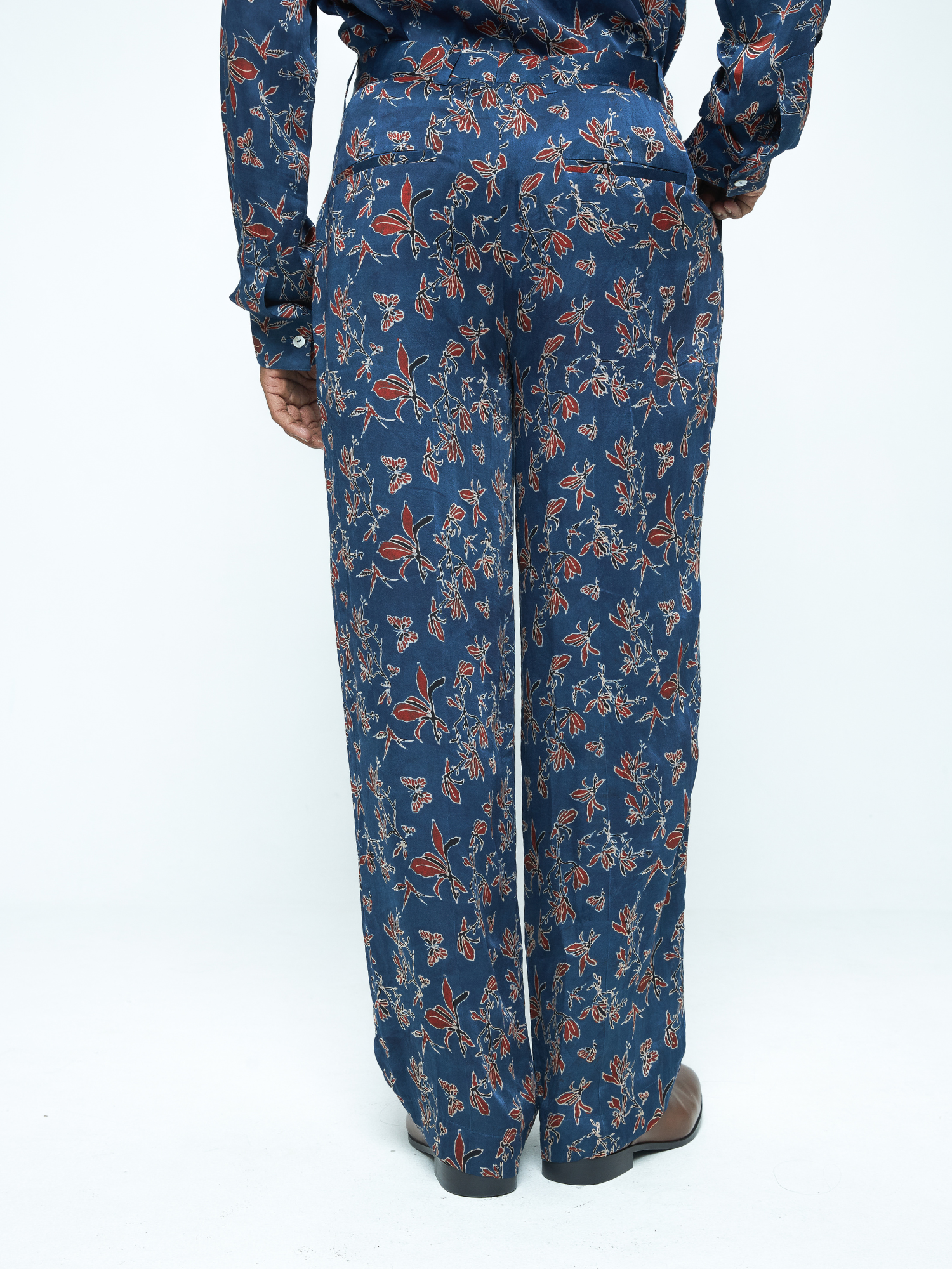 Garden Pleat Pants by anushé pirani with Menswear, Pants at Kamakhyaa for sustainable fashion