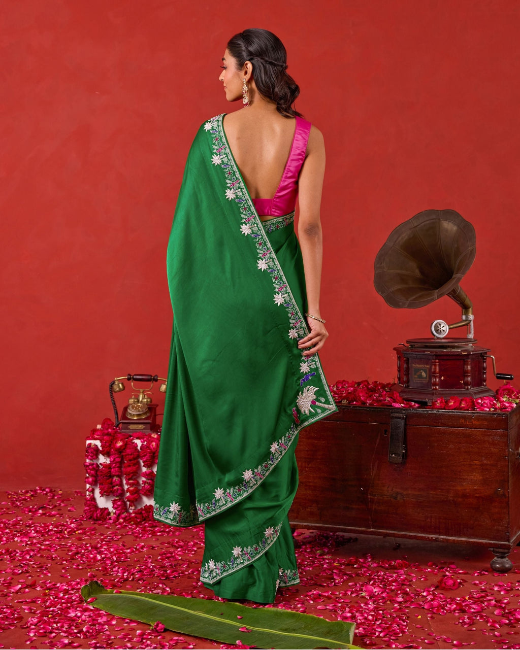 Zariya Saree by Taro with Jashn-E-Taro - The Trousseau Edit by Taro at Kamakhyaa India for sustainable fashion