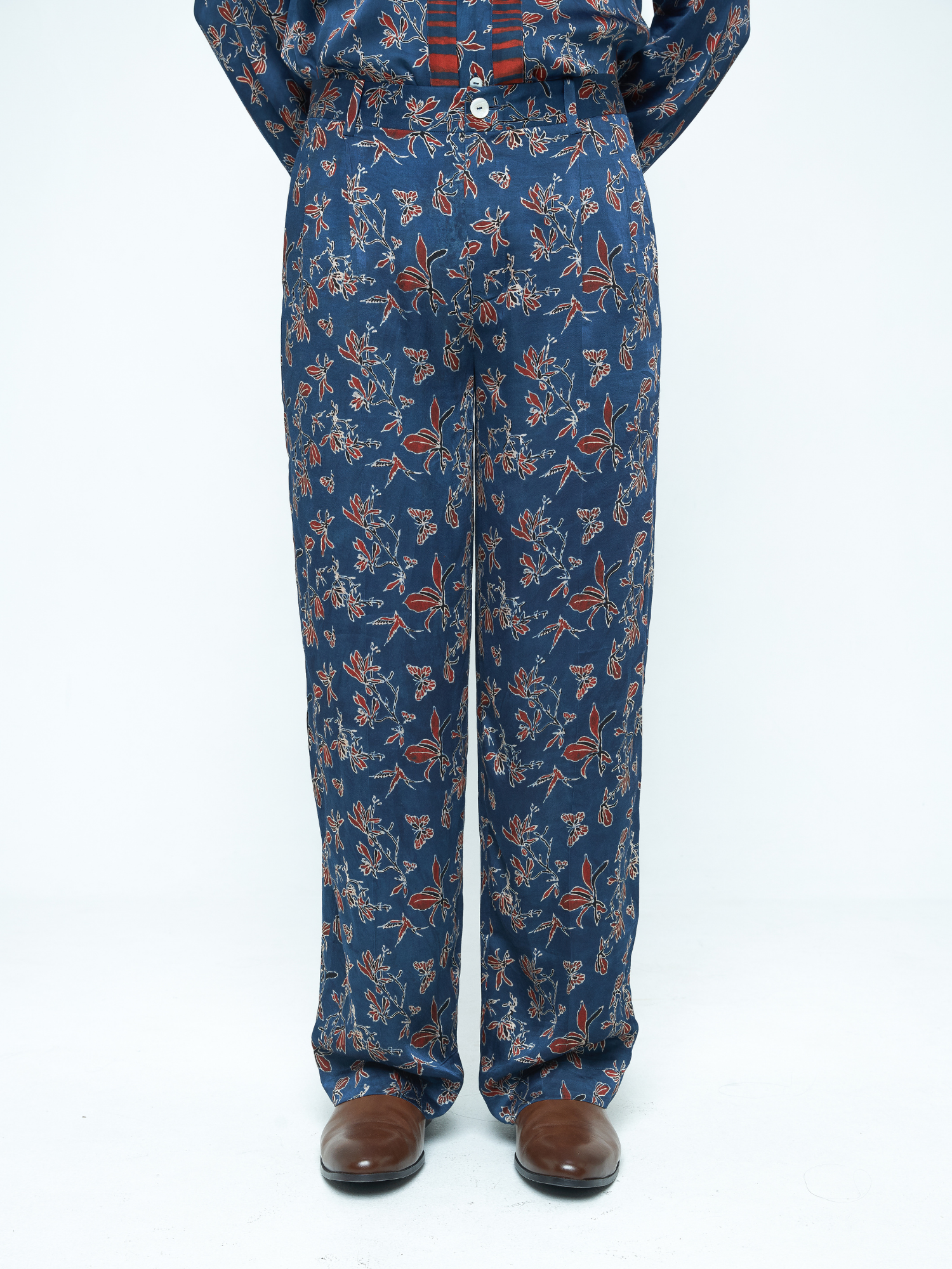 Garden Pleat Pants by anushé pirani with Menswear, Pants at Kamakhyaa for sustainable fashion