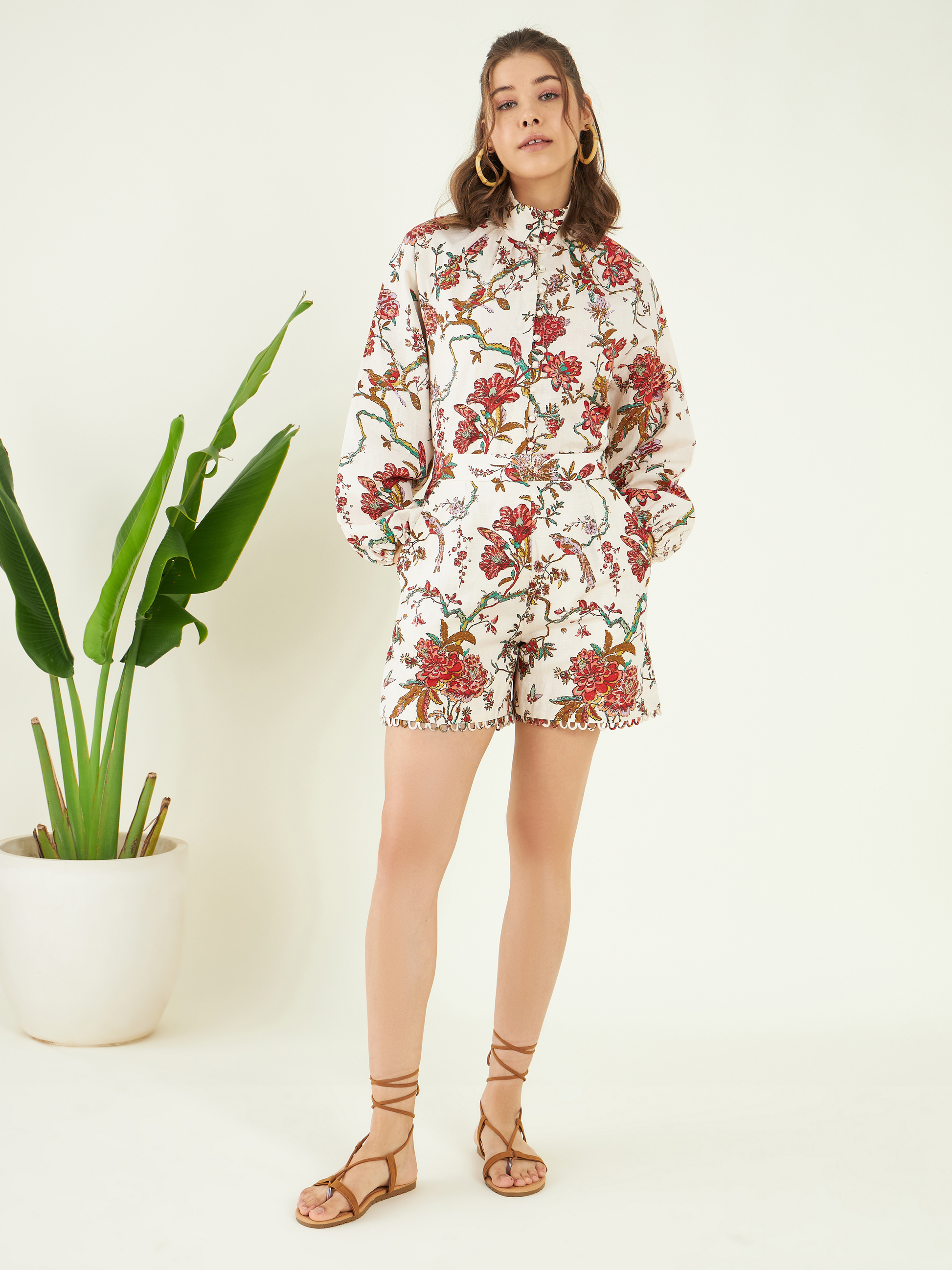 Wildflower Co-ord Set by Bohobi with at Kamakhyaa for sustainable fashion