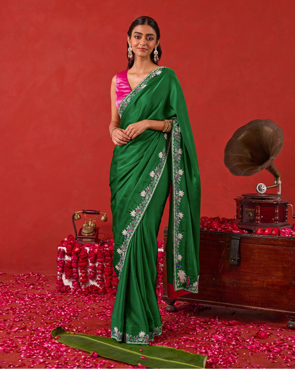 Zariya Saree by Taro with Jashn-E-Taro - The Trousseau Edit by Taro at Kamakhyaa India for sustainable fashion