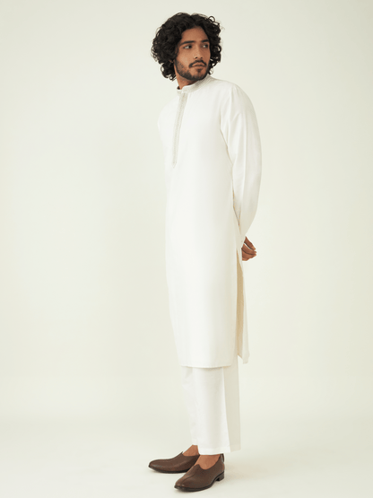 Nirvana Kurta Set by RoohbyRidhimaa with Qala By RoohbyRidhimaa at Kamakhyaa for sustainable fashion