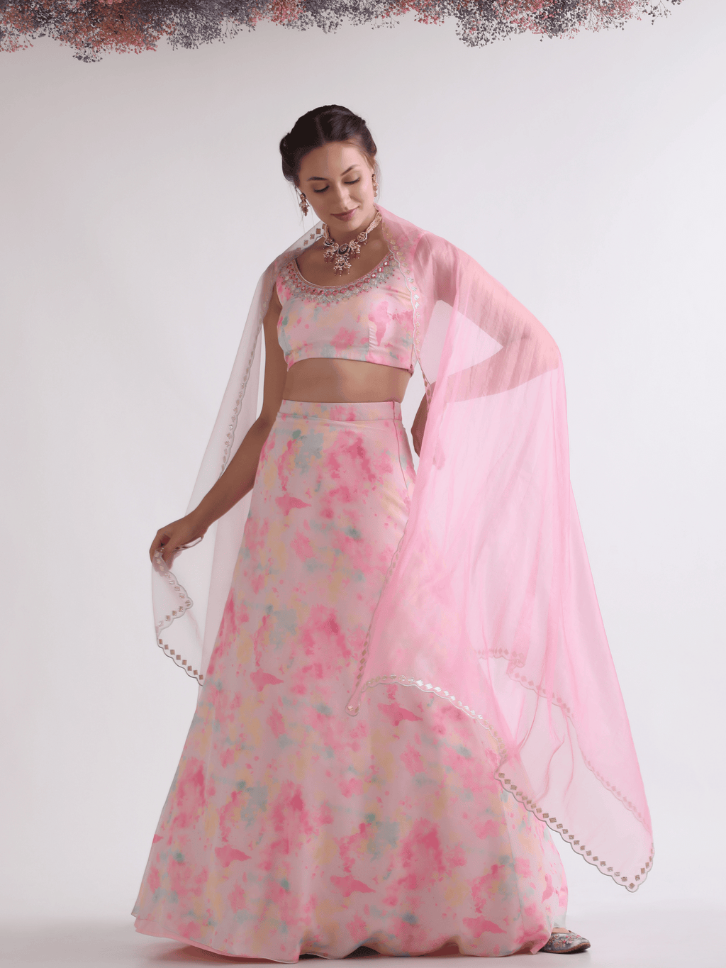 Amirah Lehenga Set by RoohbyRidhimaa with at Kamakhyaa for sustainable fashion