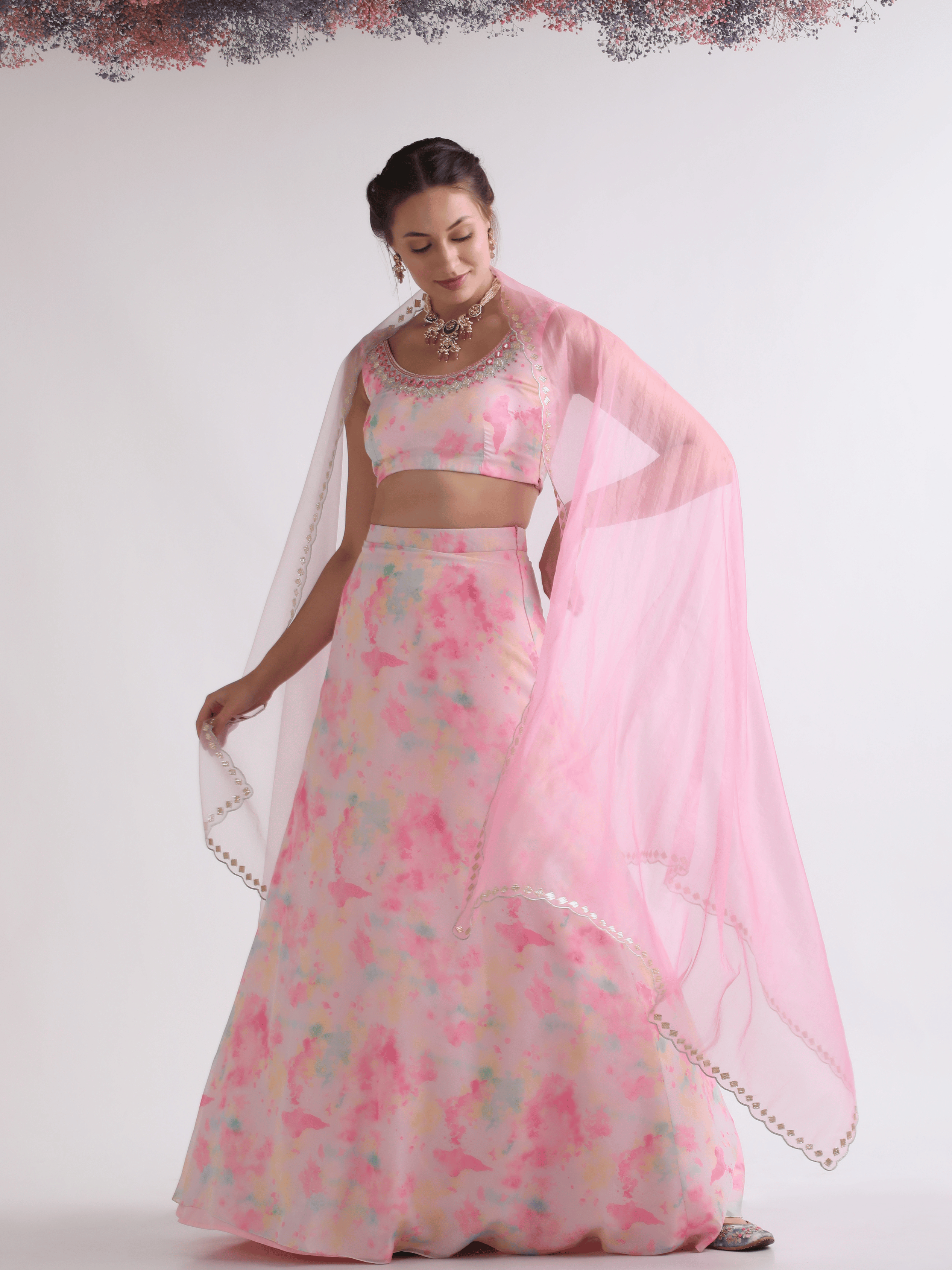 Amirah Lehenga Set by RoohbyRidhimaa with at Kamakhyaa for sustainable fashion