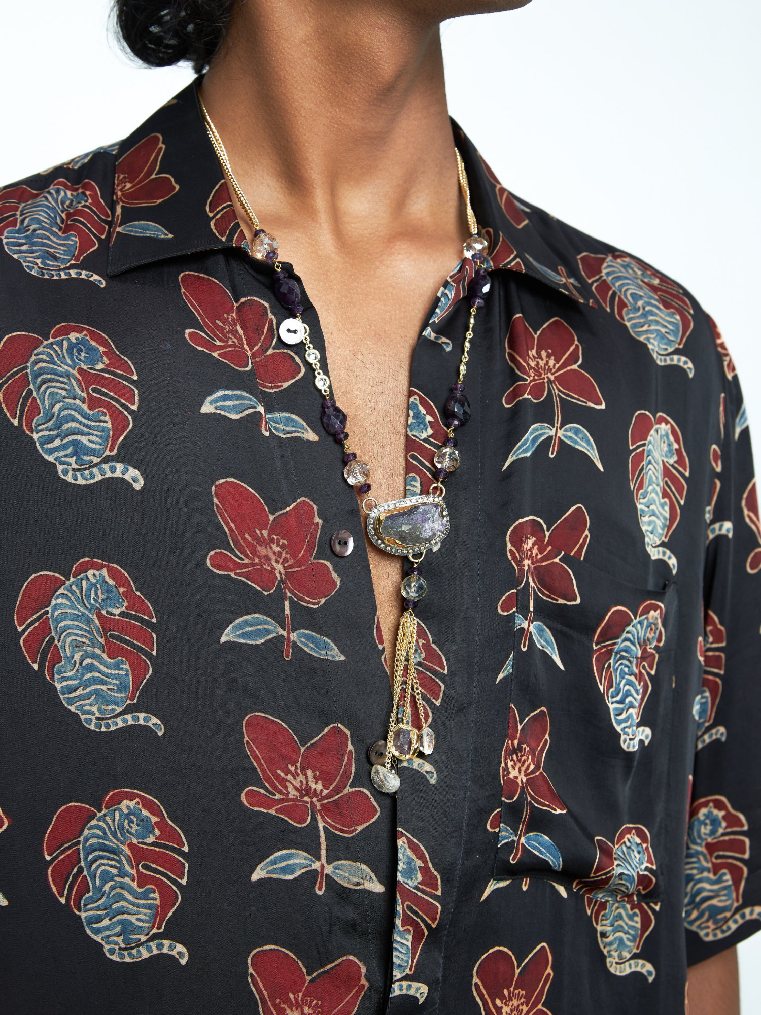 Beast Shirt by anushé pirani with Menswear, Tops & Shirts at Kamakhyaa for sustainable fashion