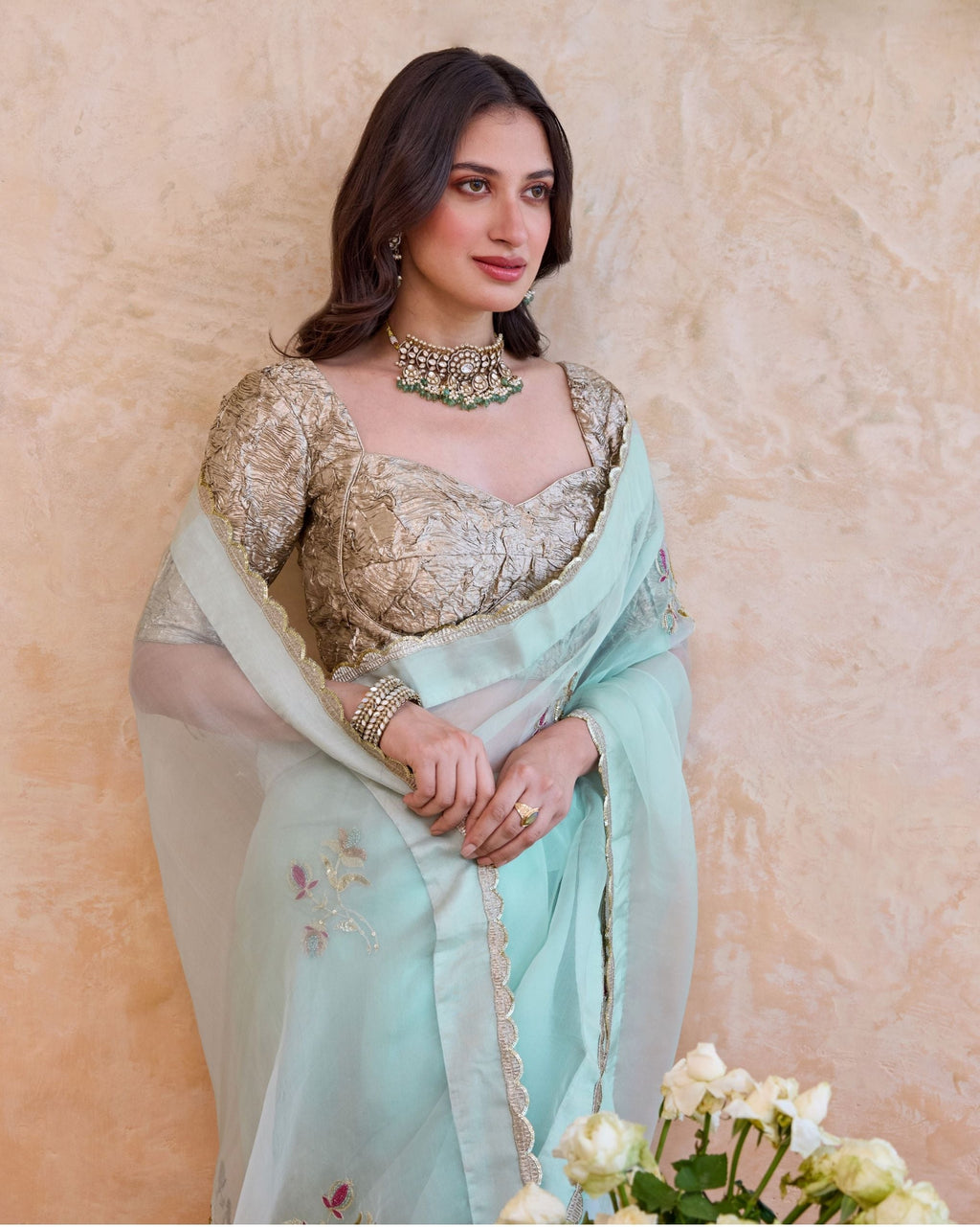 Nigar Saree by Taro with Jashn-E-Taro - The Trousseau Edit by Taro at Kamakhyaa India for sustainable fashion