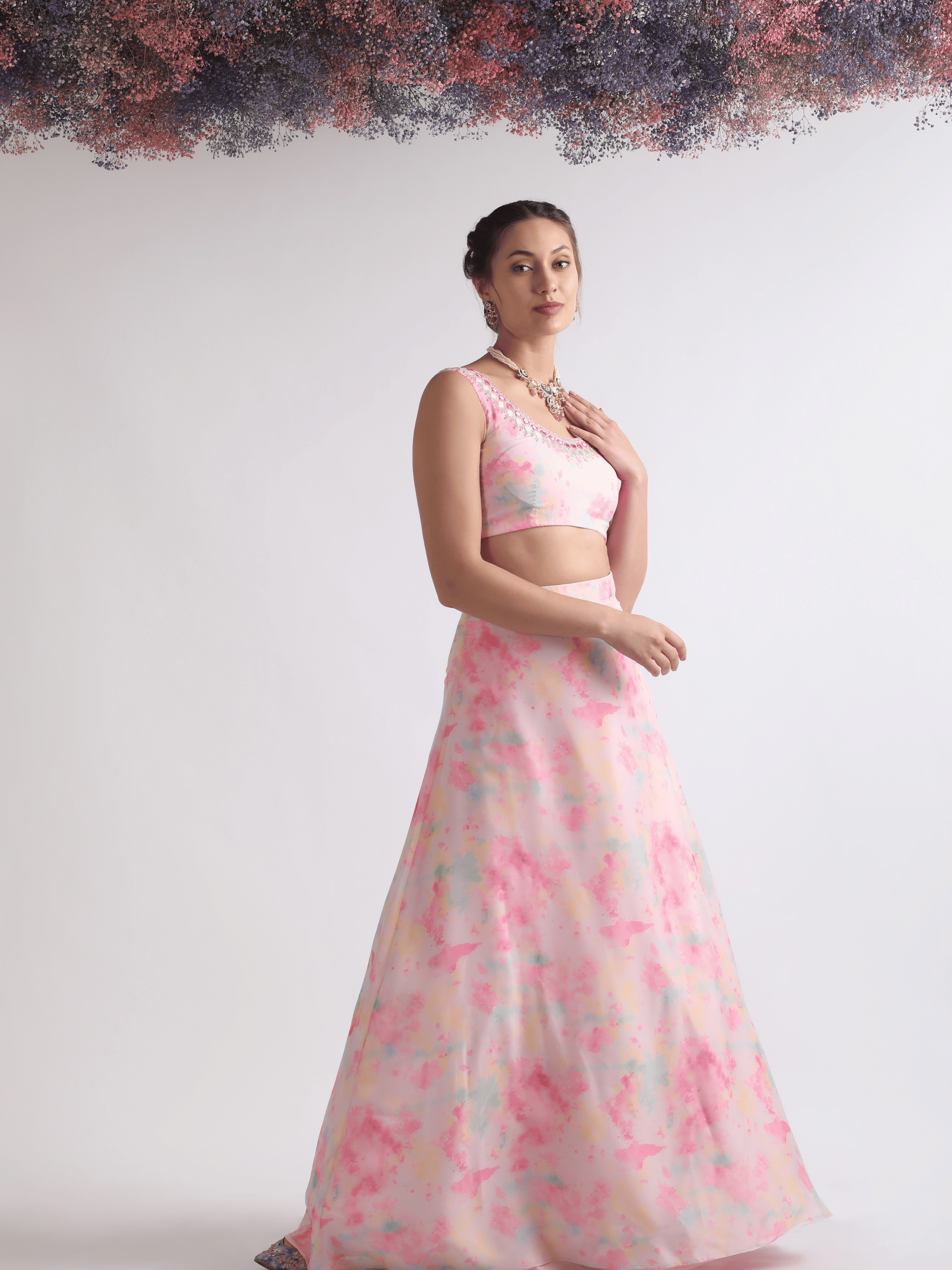 Amirah Lehenga Set by RoohbyRidhimaa with at Kamakhyaa for sustainable fashion