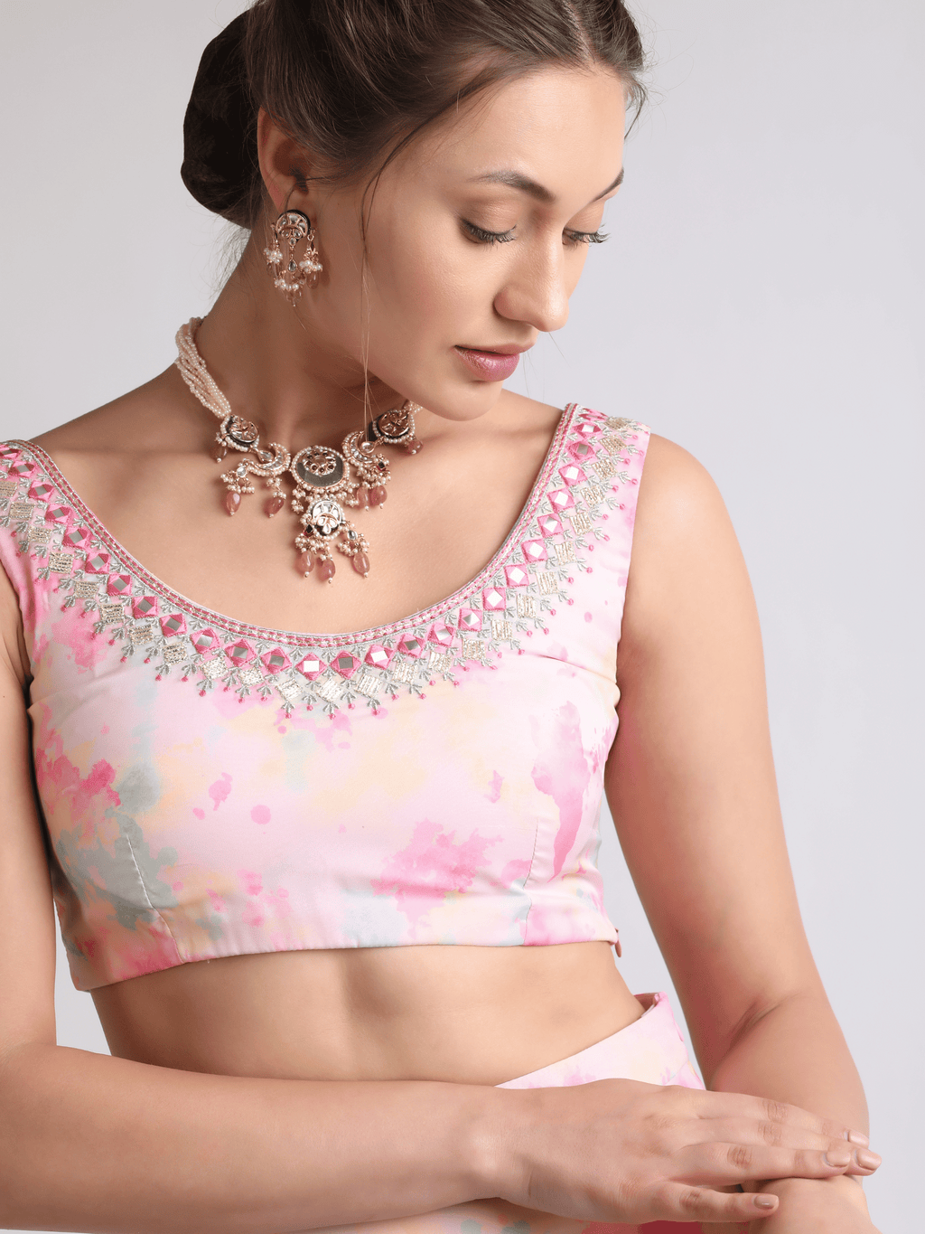 Amirah Lehenga Set by RoohbyRidhimaa with at Kamakhyaa for sustainable fashion