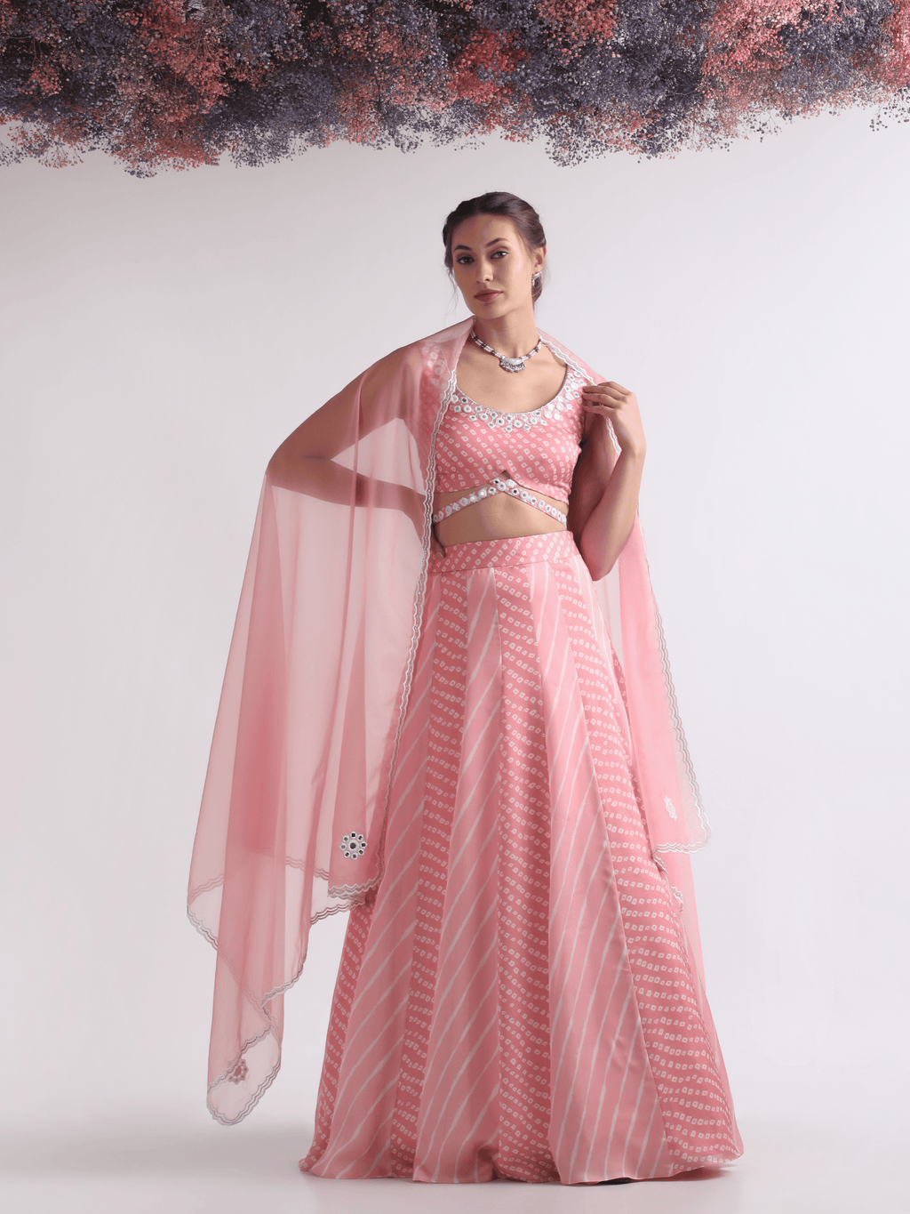 Qurbat Lehenga Set by RoohbyRidhimaa with at Kamakhyaa for sustainable fashion