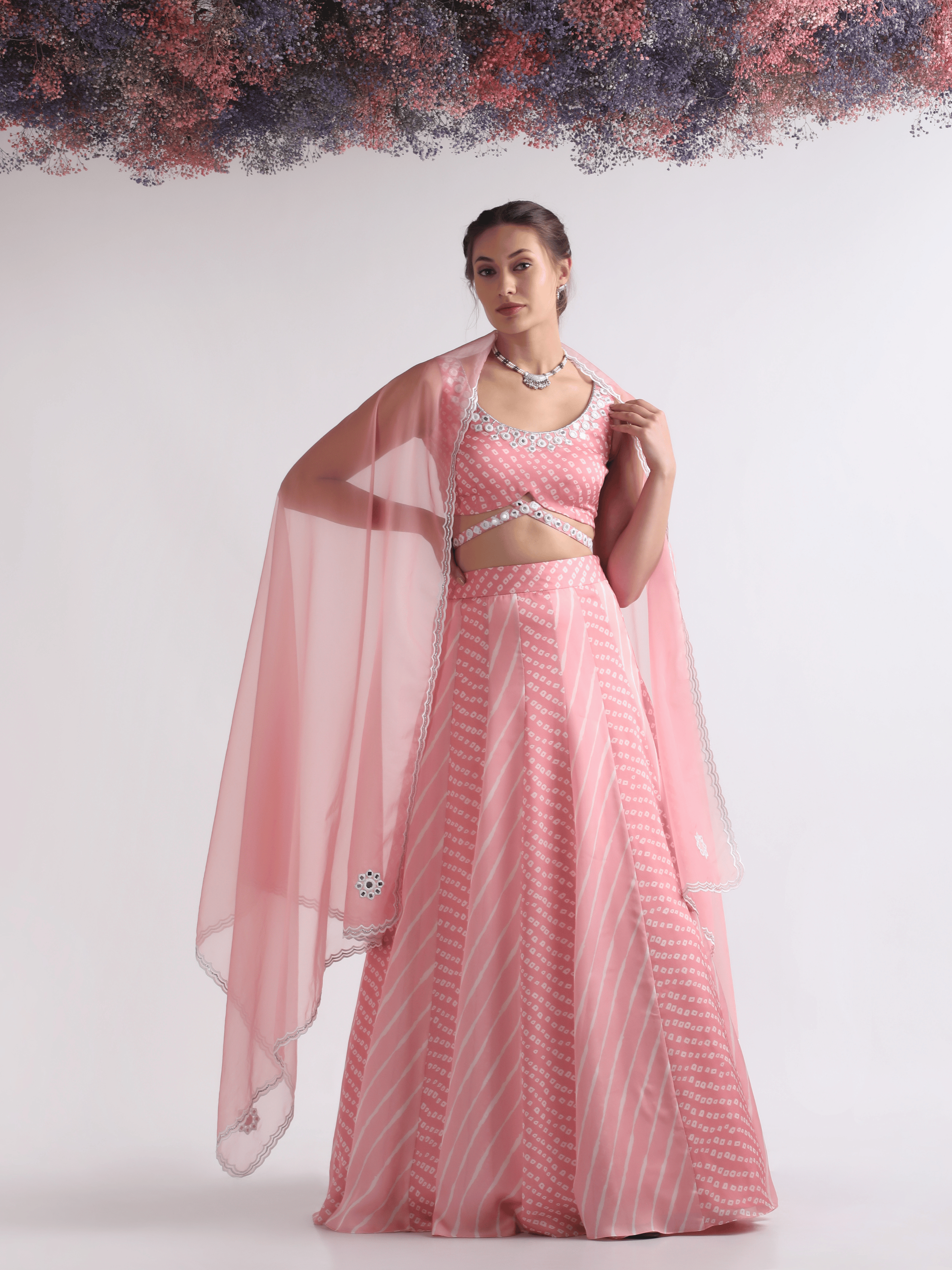 Qurbat Lehenga Set by RoohbyRidhimaa with at Kamakhyaa for sustainable fashion