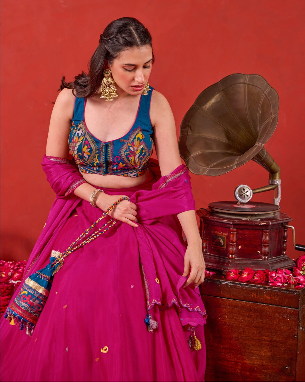 Nazakat Lehenga Set by Taro with Jashn-E-Taro - The Trousseau Edit by Taro at Kamakhyaa India for sustainable fashion