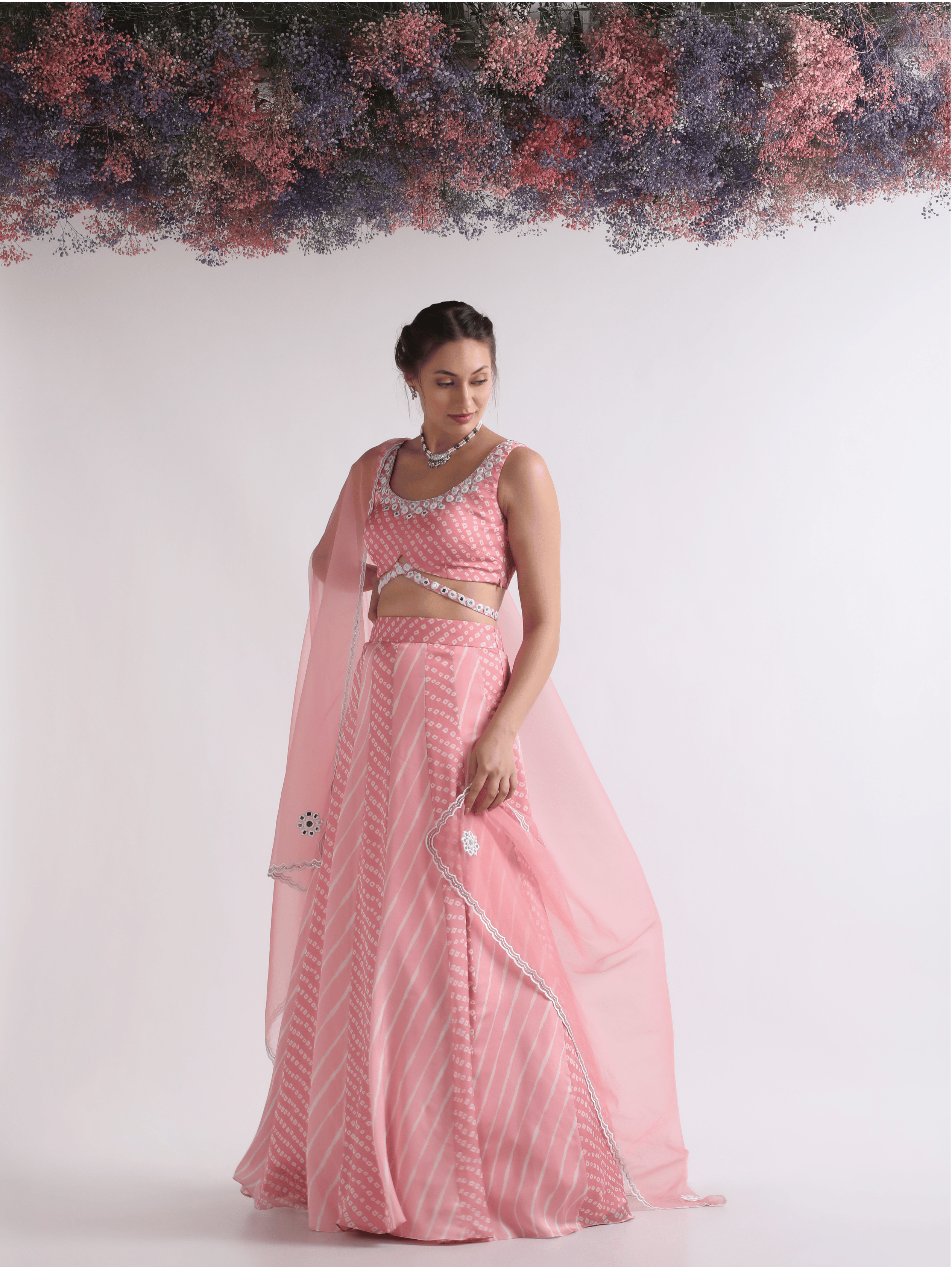 Qurbat Lehenga Set by RoohbyRidhimaa with at Kamakhyaa for sustainable fashion