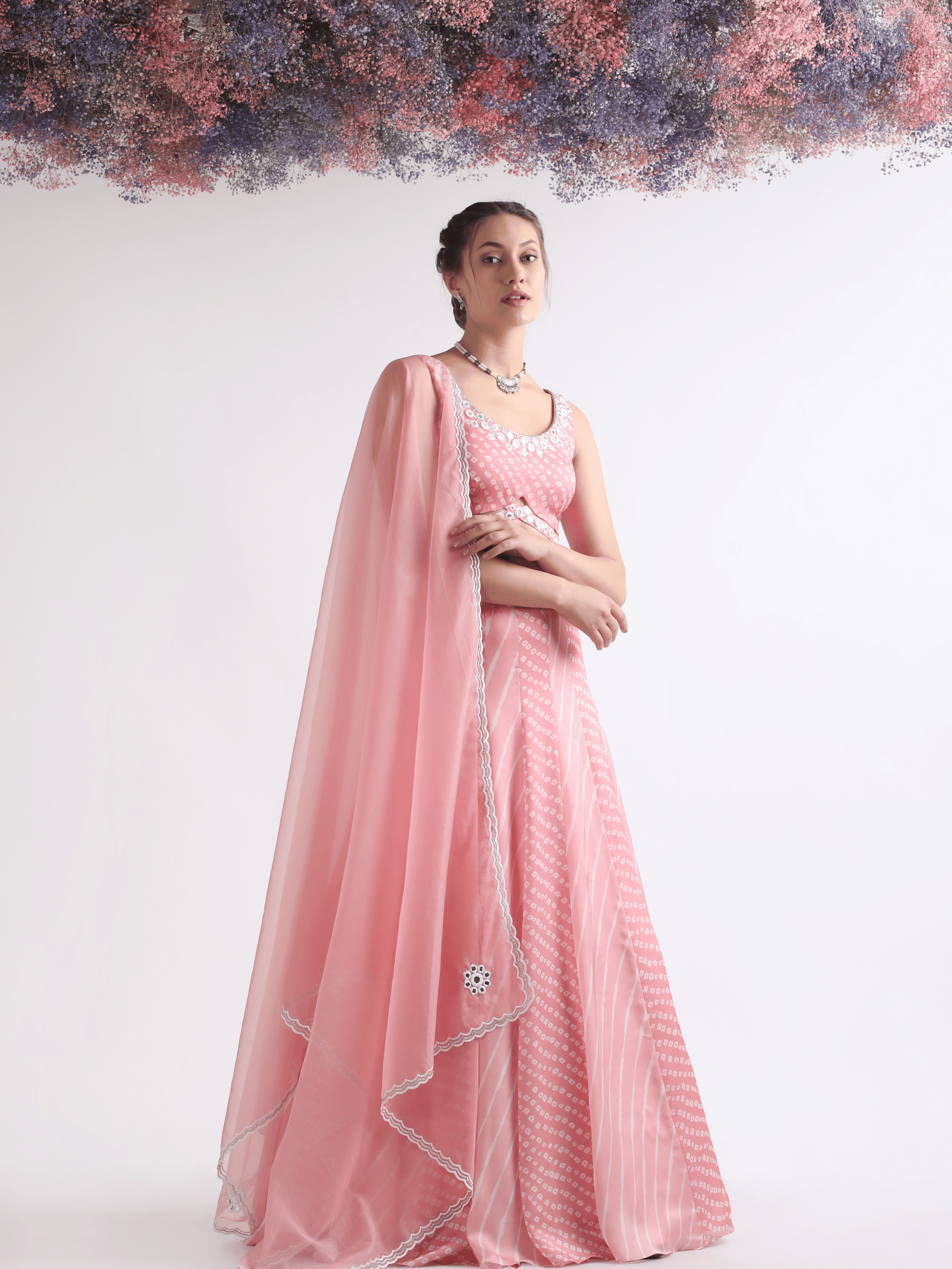 Qurbat Lehenga Set by RoohbyRidhimaa with at Kamakhyaa for sustainable fashion