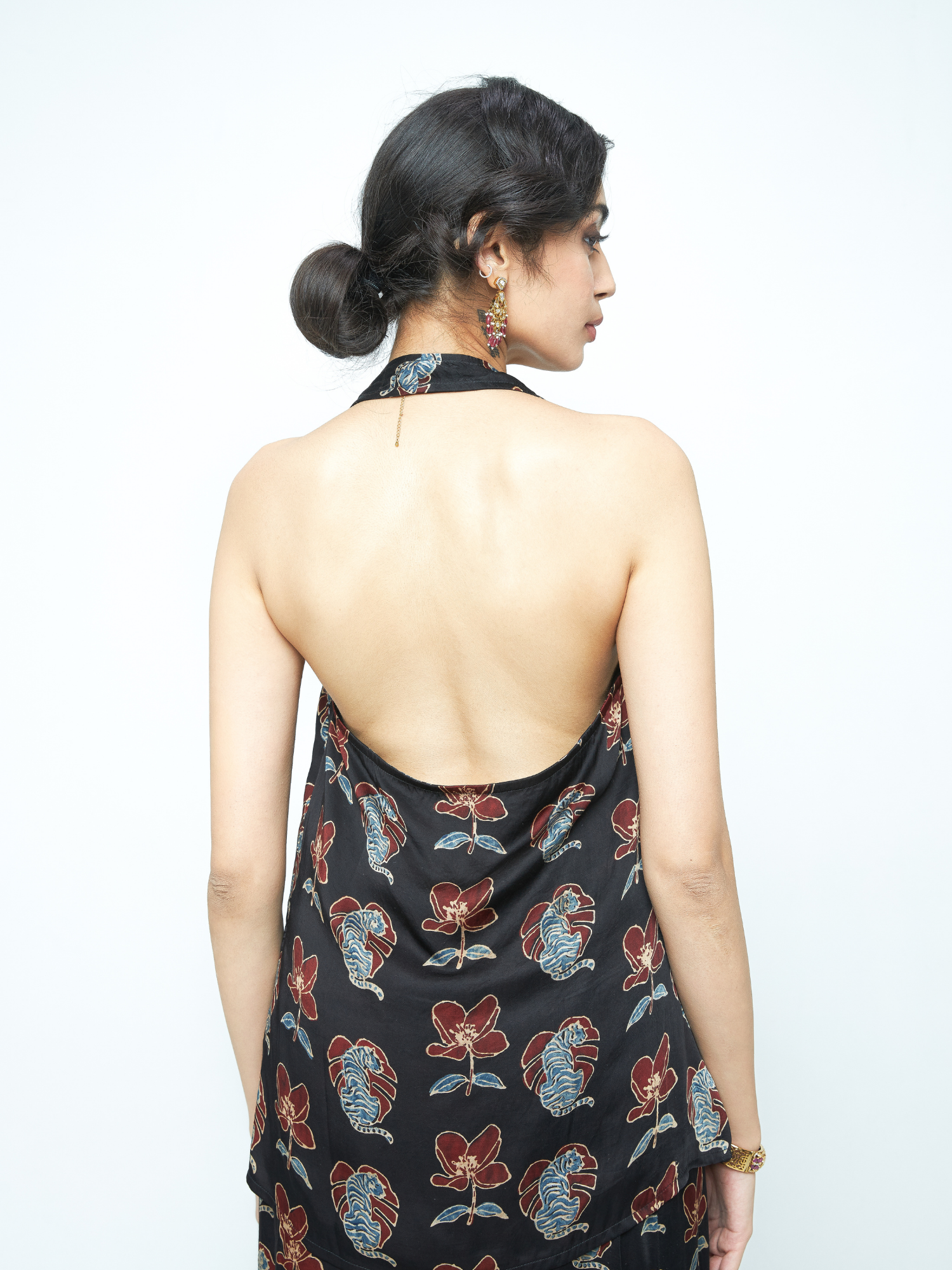 Bold Halter by anushé pirani with Tops & Shirts, Woman co-ord sets, Womenswear at Kamakhyaa for sustainable fashion