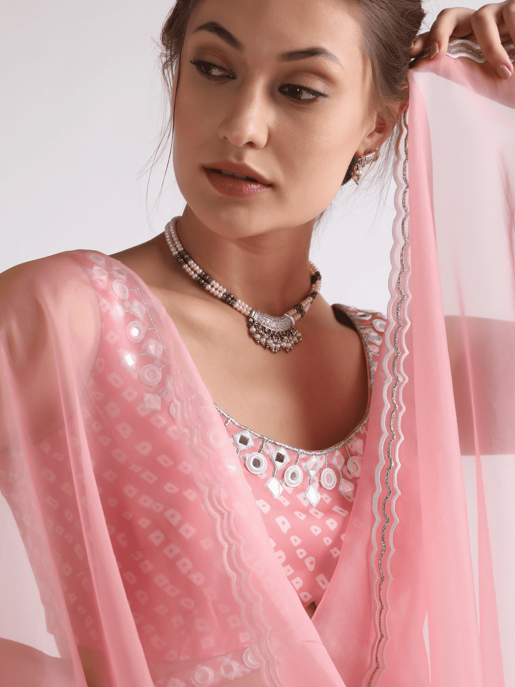 Qurbat Lehenga Set by RoohbyRidhimaa with at Kamakhyaa for sustainable fashion