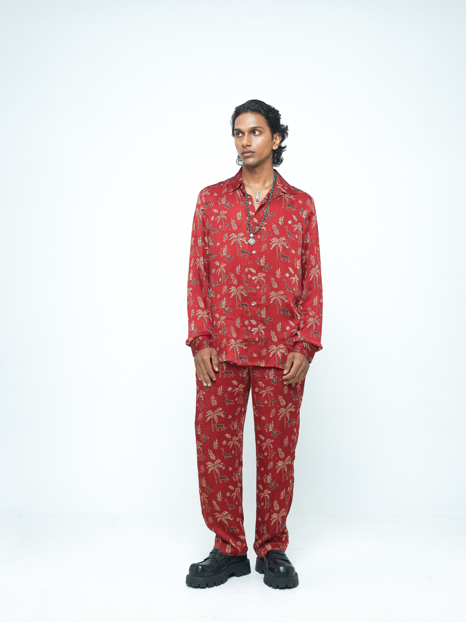 Jungle Shirt by anushé pirani with Menswear, T-Shirts & Shirts, Tops & Shirts at Kamakhyaa for sustainable fashion